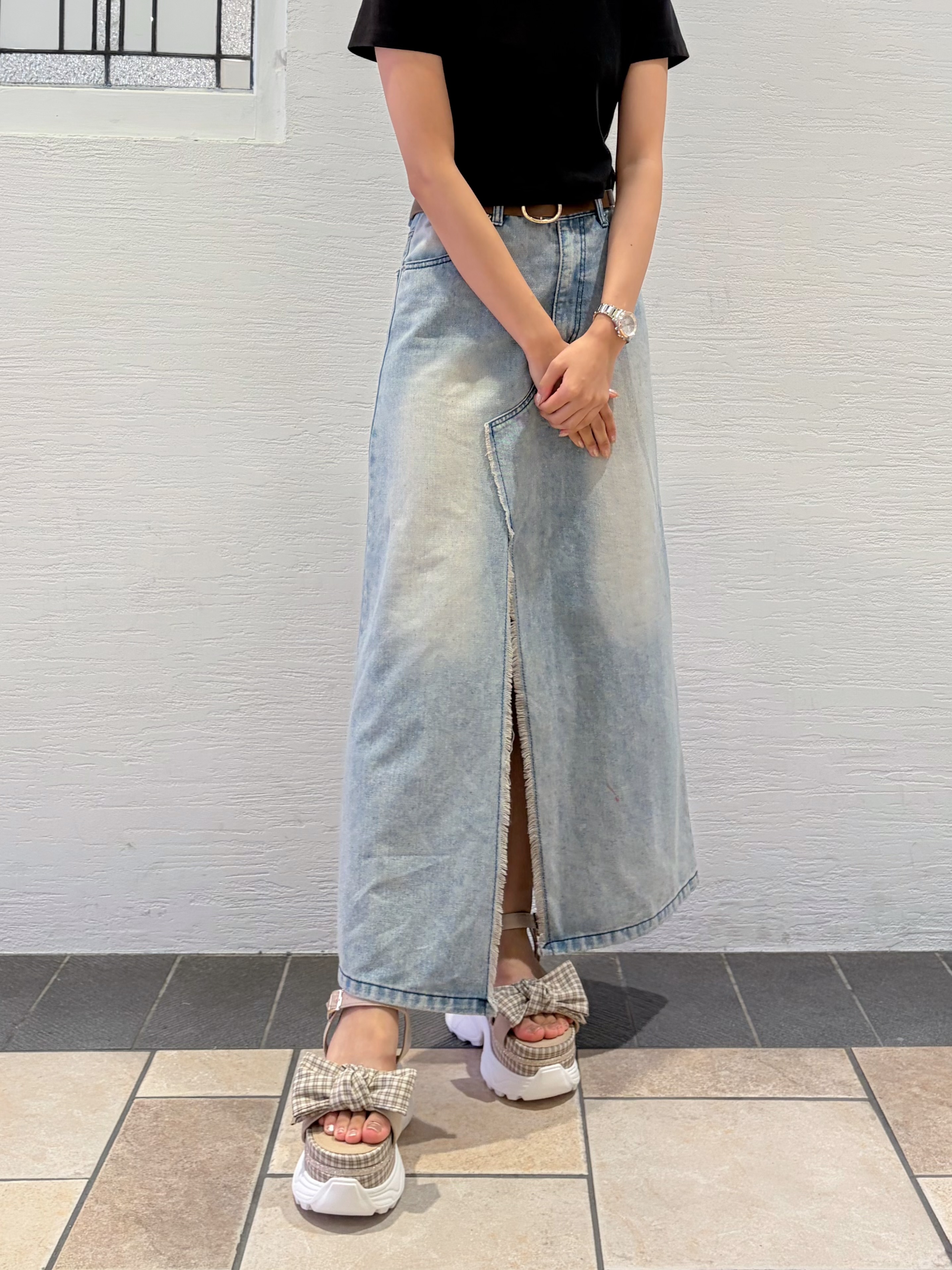 suzuhaさんの「ESPERANZA｜グリッターラインリボンスポサン」を使ったコーディネート