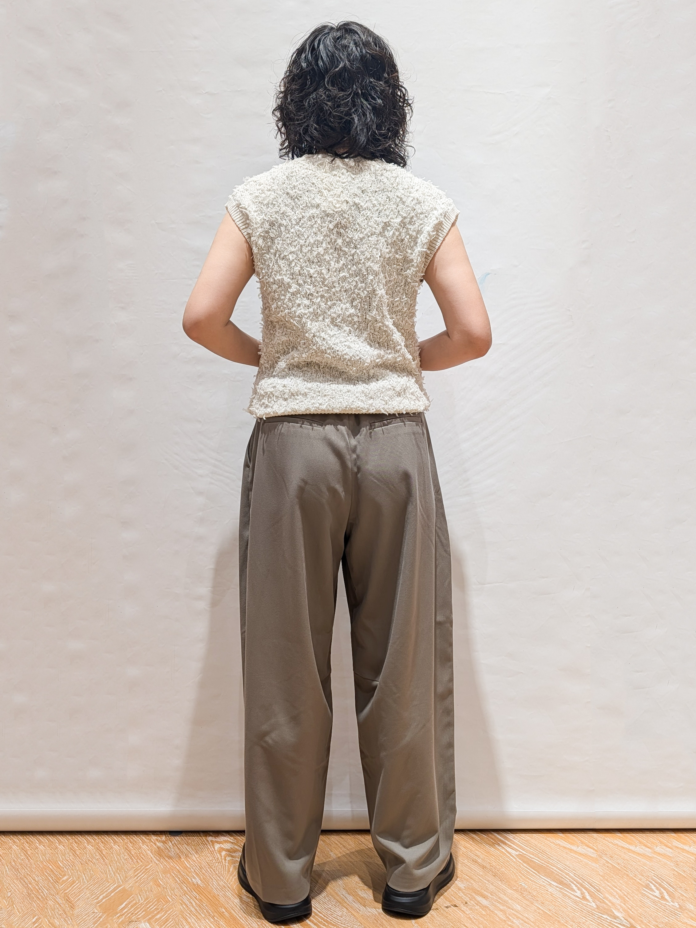 ぽんさんの「OPAQUE.CLIP｜ラメテープヤーンニット【洗濯機OK】」を使ったコーディネート