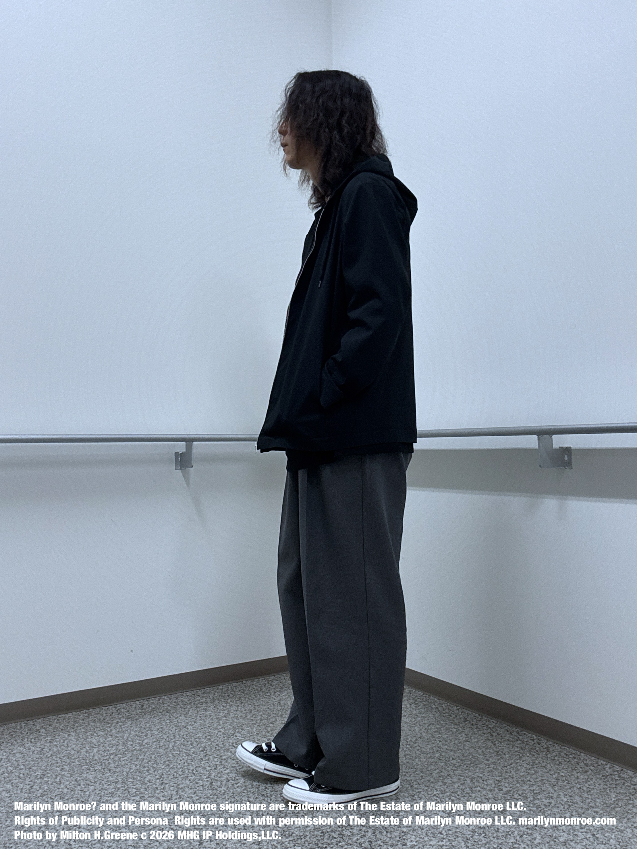 おーのさんの「TAKEO KIKUCHI｜【撥水・洗える・シワになりにくい】 リランチェ（R） フードブルゾン」を使ったコーディネート