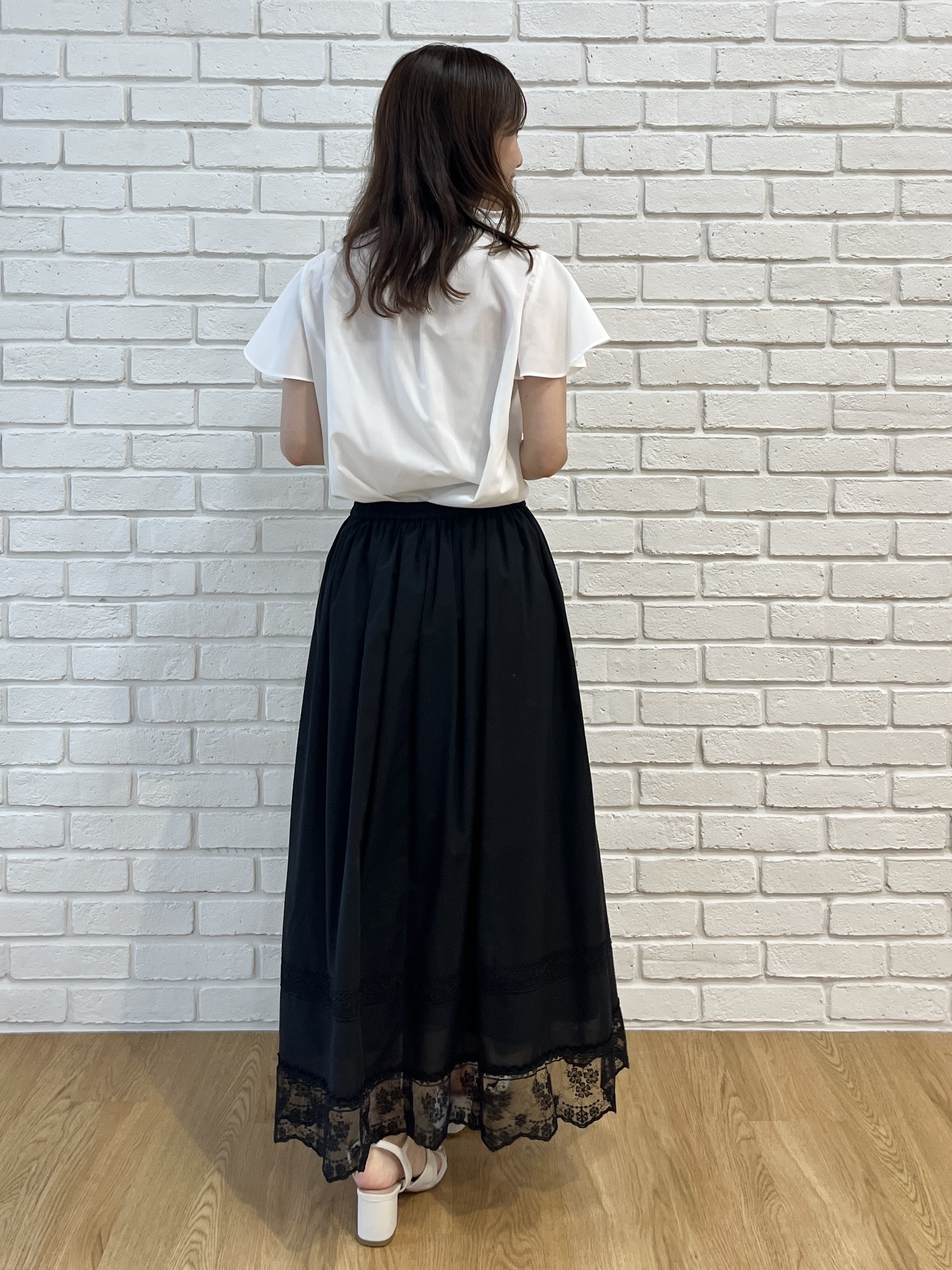 はばさんの「Couture brooch｜レースハギブラウス」を使ったコーディネート