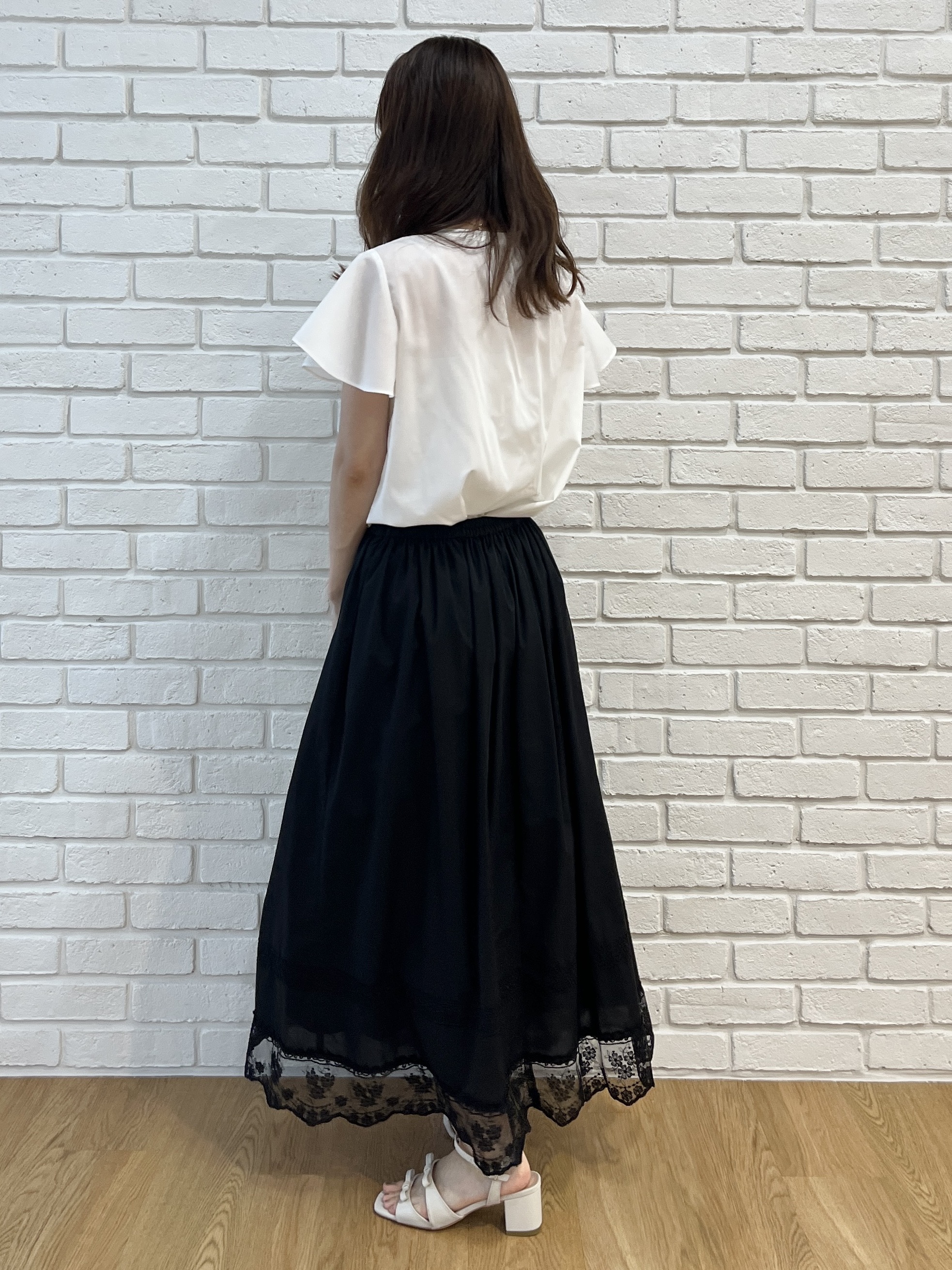 はばさんの「Couture brooch｜レースハギブラウス」を使ったコーディネート