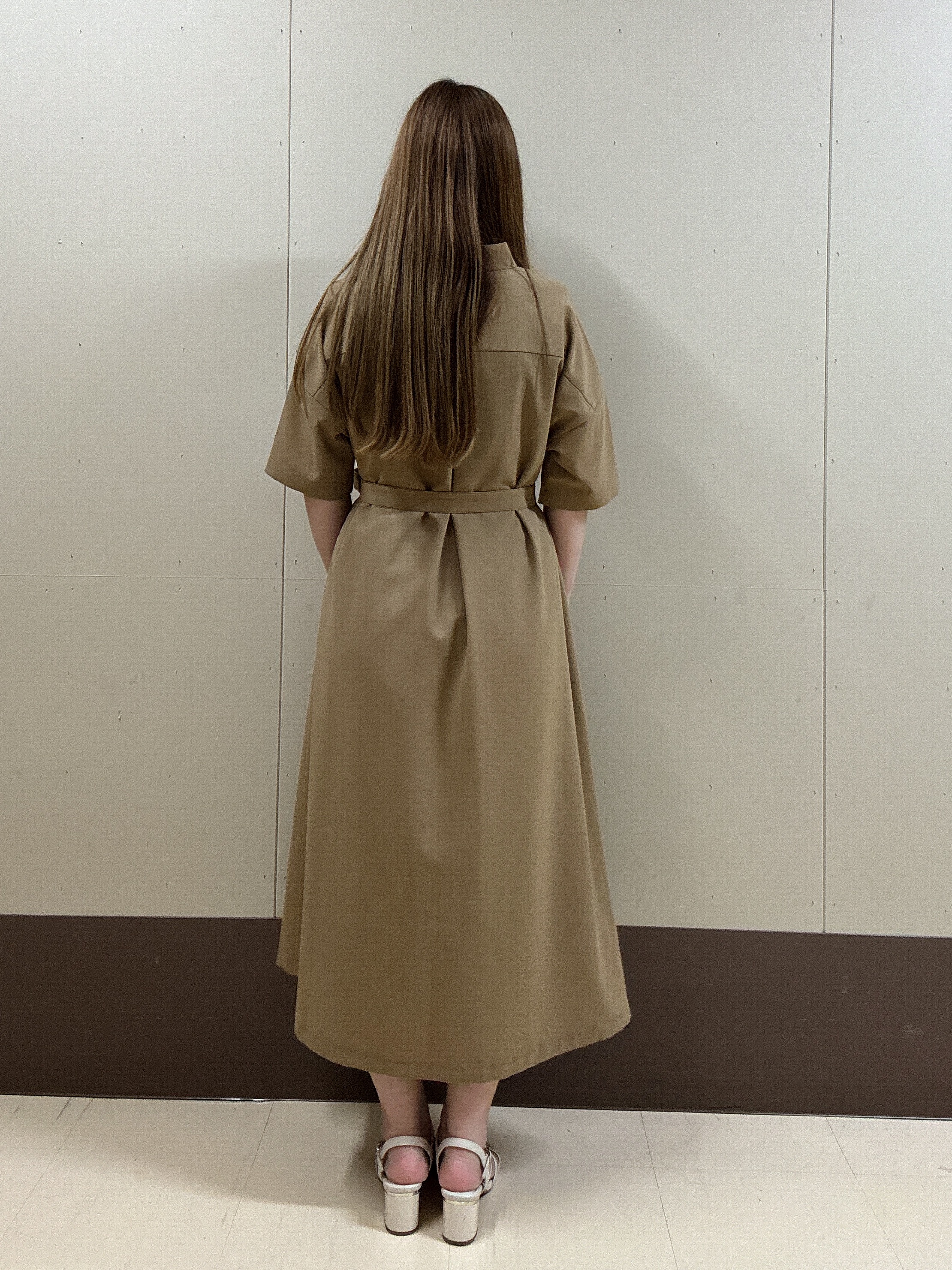 rimaさんの「UNTITLED｜【UVカット/接触冷感/通気性】エアリークールワンピース」を使ったコーディネート