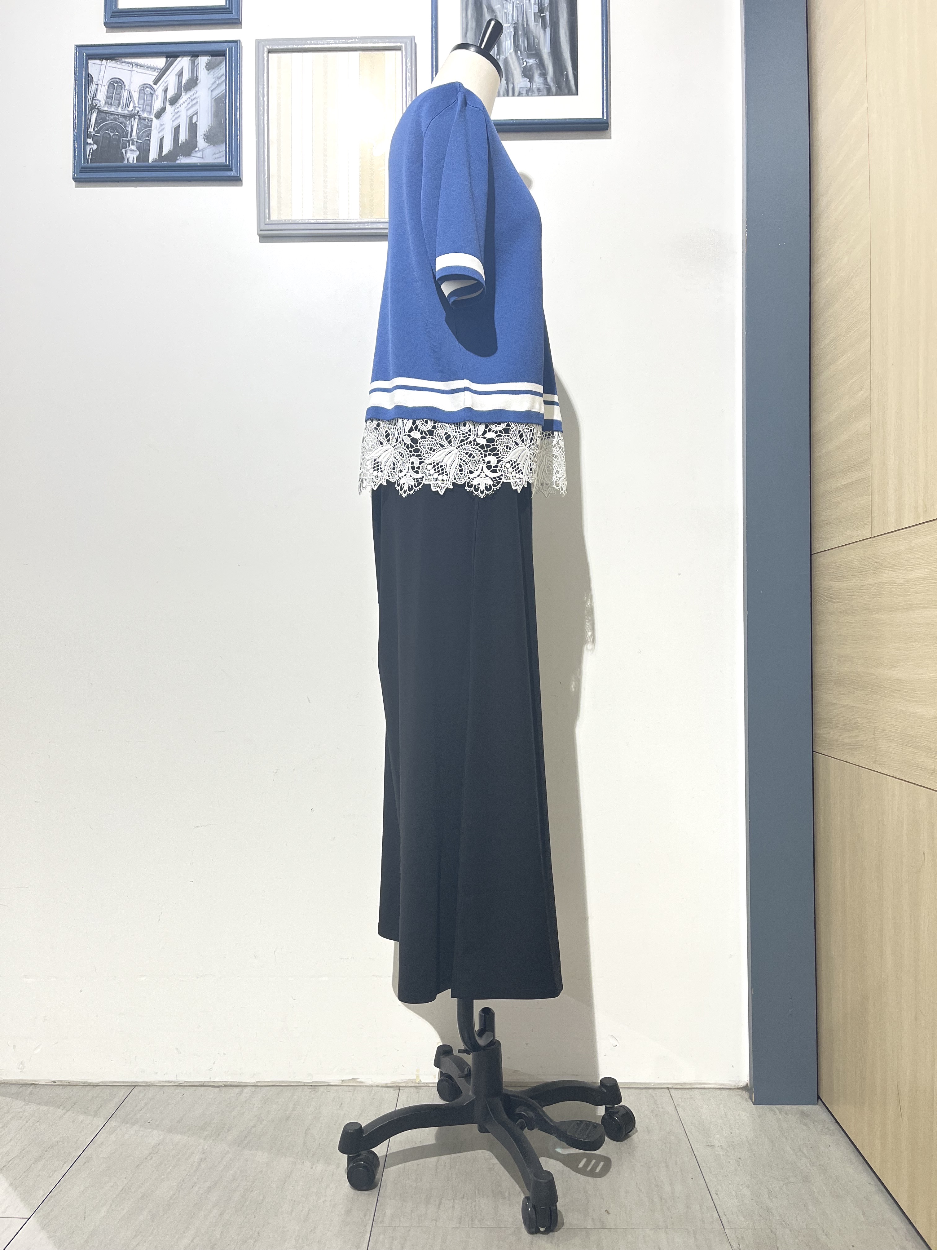 ほくとさんの「grove｜【シリーズ累計36万枚／UVカット・ひんやり・洗濯機OK】やわらかドライタッチレースドッキングニット」を使ったコーディネート