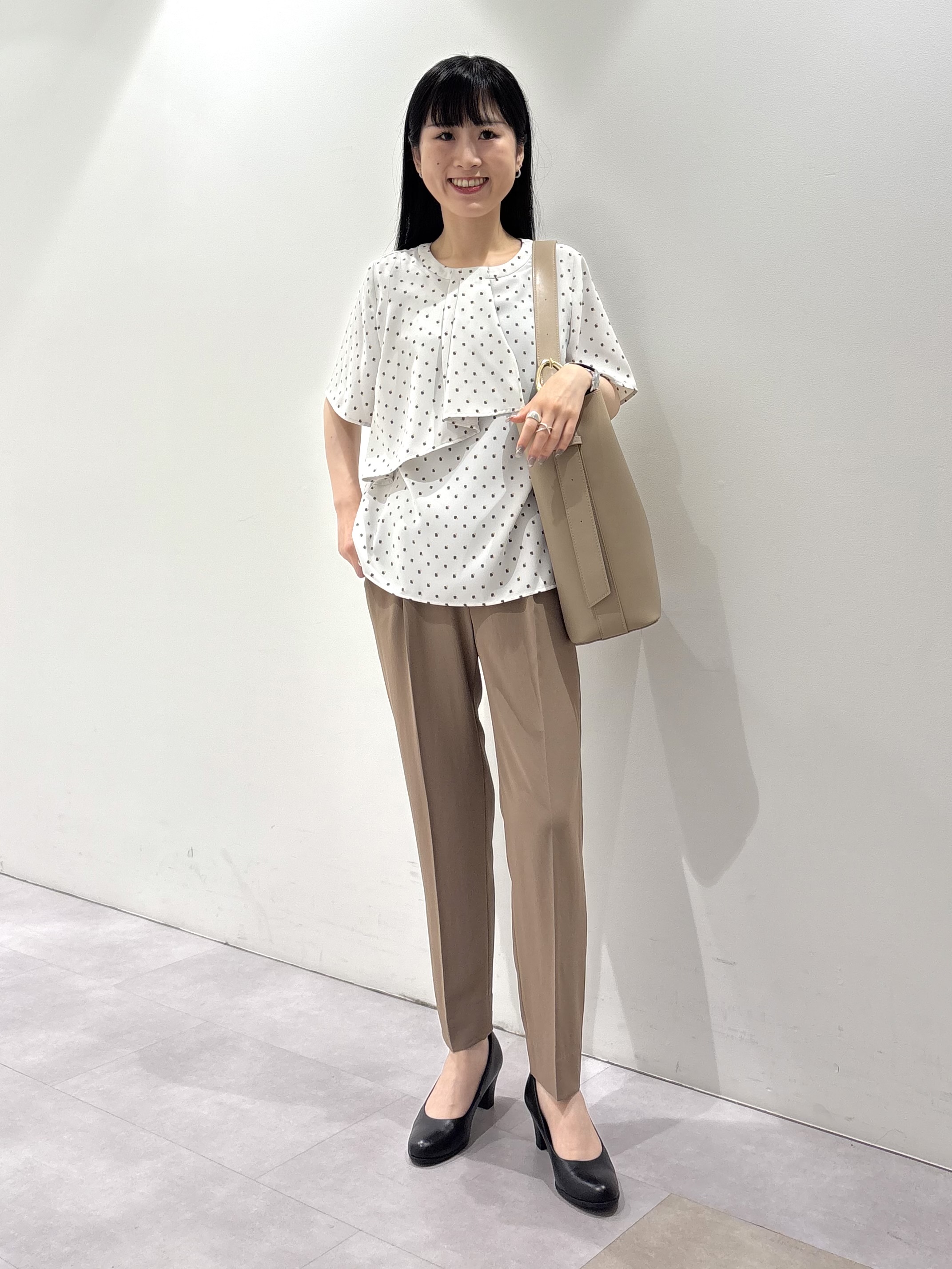 KEIKOさんの「INDIVI｜【新作登場！着る日傘】 ダブルジャケット」を使ったコーディネート
