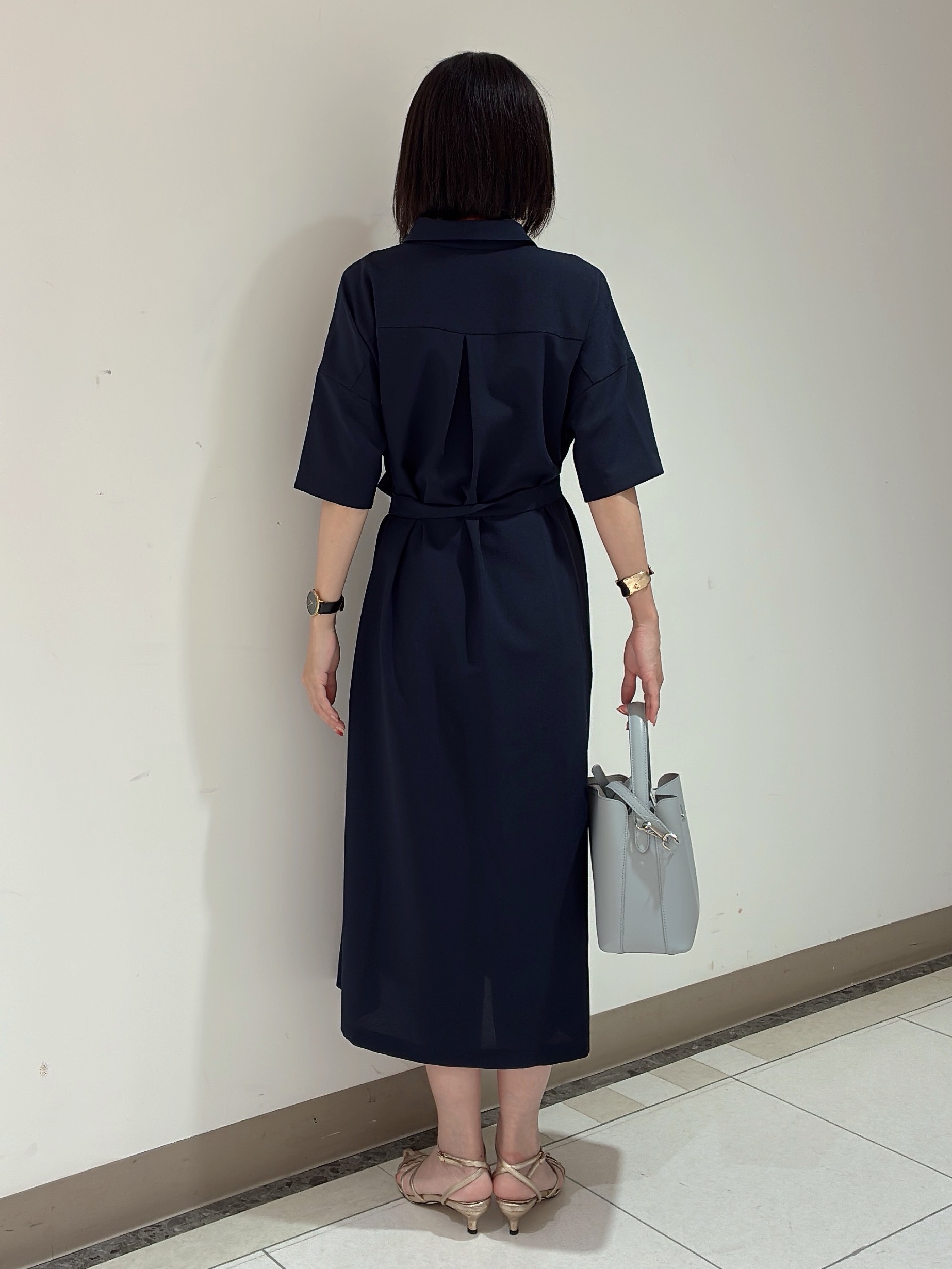 環さんの「UNTITLED｜【UVカット/接触冷感/通気性】エアリークールワンピース」を使ったコーディネート