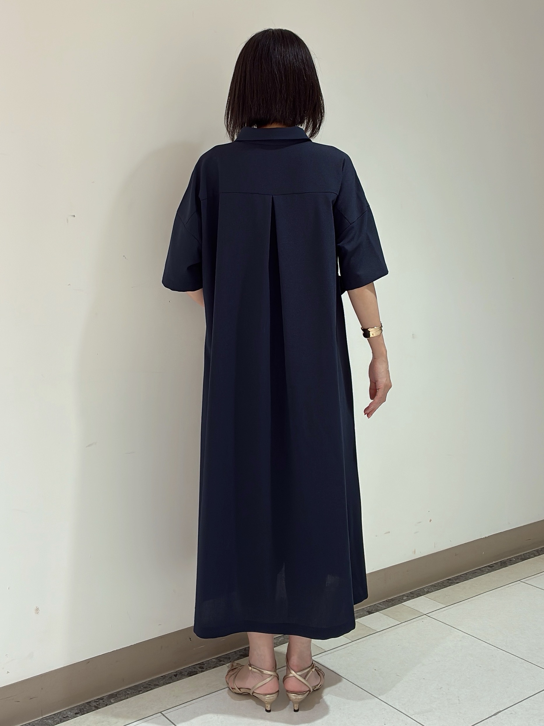 環さんの「UNTITLED｜【UVカット/接触冷感/通気性】エアリークールワンピース」を使ったコーディネート