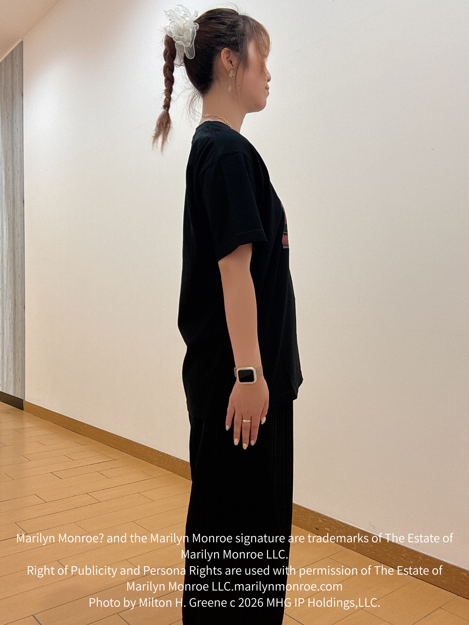 ヒナさんの「TAKEO KIKUCHI｜【別注】マリリン・モンロー/フォトTシャツ」を使ったコーディネート