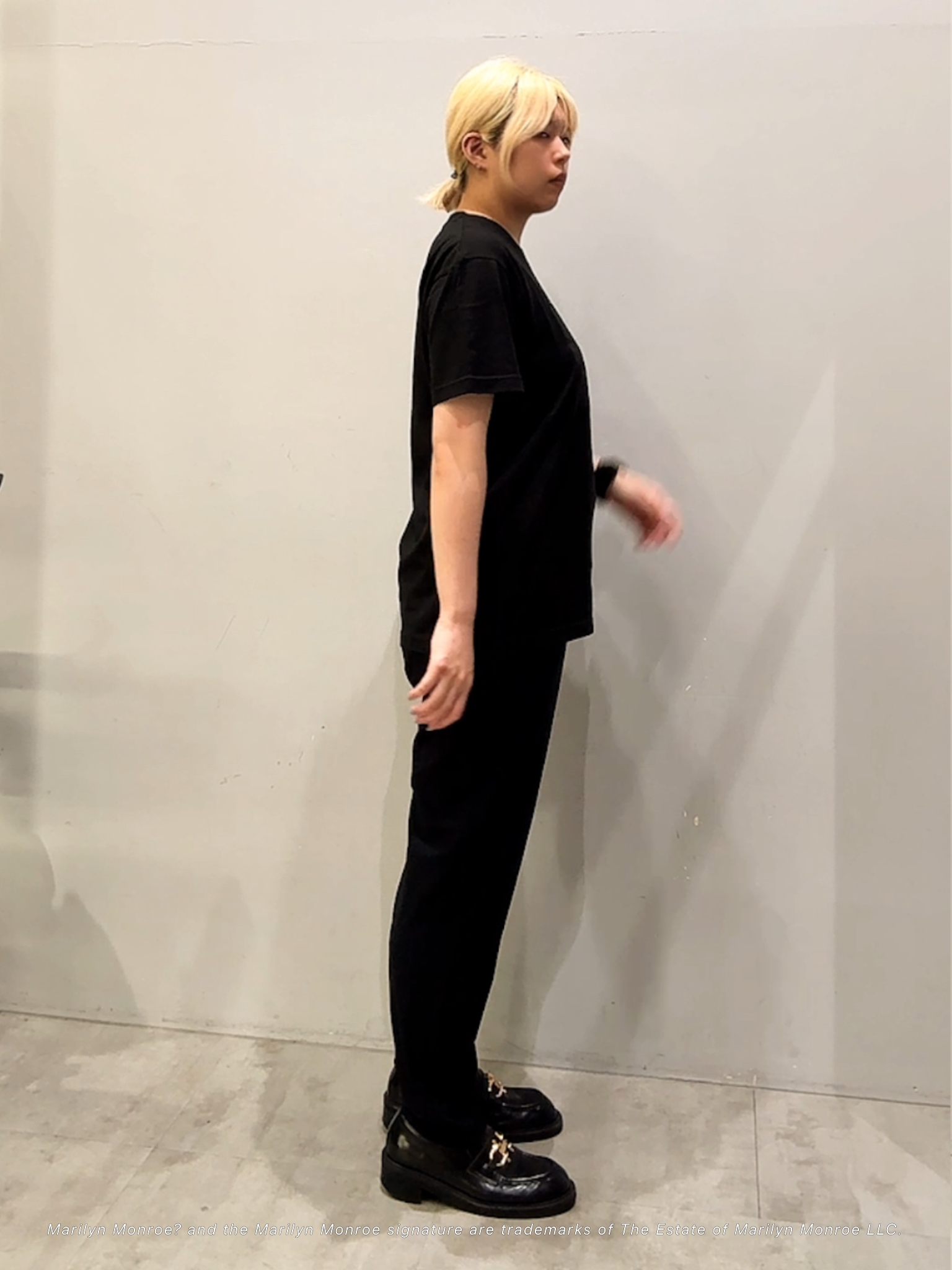 ユウナさんの「TAKEO KIKUCHI｜【別注】マリリン・モンロー/フォトTシャツ」を使ったコーディネート