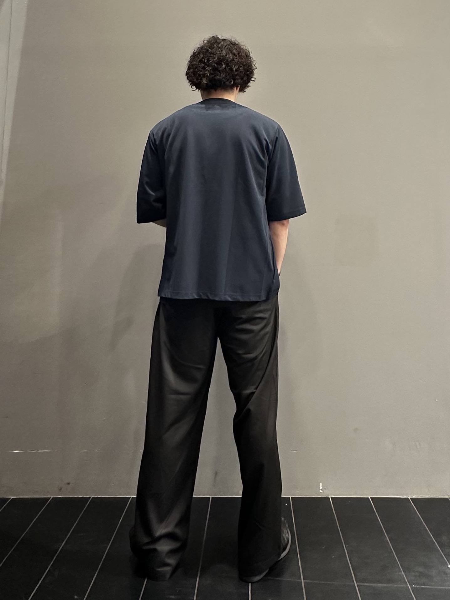 SHUさんの「THE SHOP TK｜メッシュ五分袖カーディガン＋半袖Tシャツ セットアイテム 洗濯機OK」を使ったコーディネート