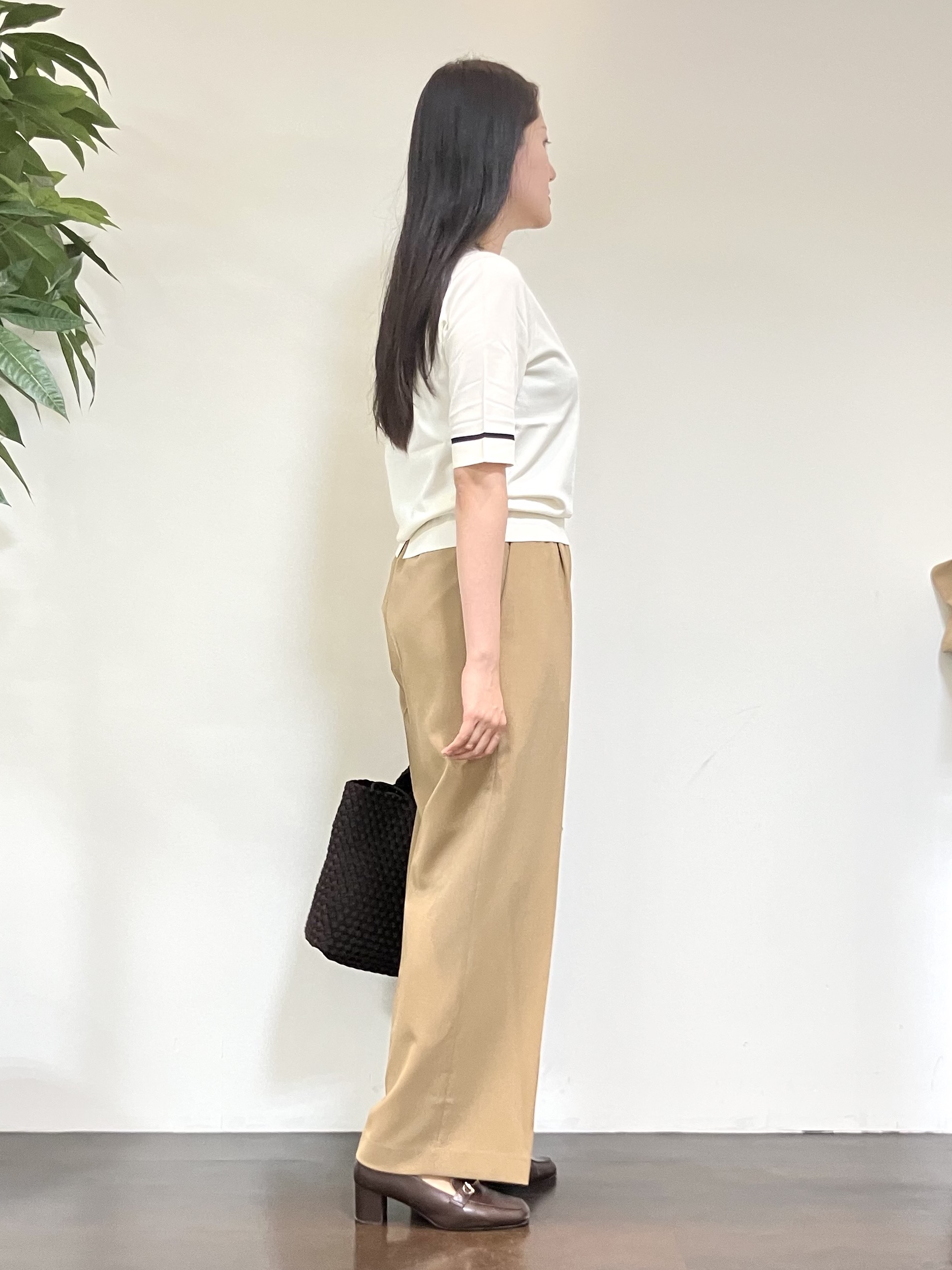 カレンさんの「UNTITLED｜【セットアップ可/UVカット/通気性】エアリークール半袖ジャケット」を使ったコーディネート