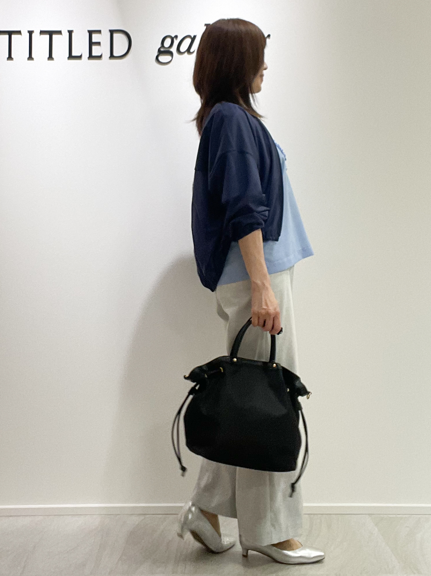 めいさんの「UNTITLED｜トリコットシアーブラウス」を使ったコーディネート