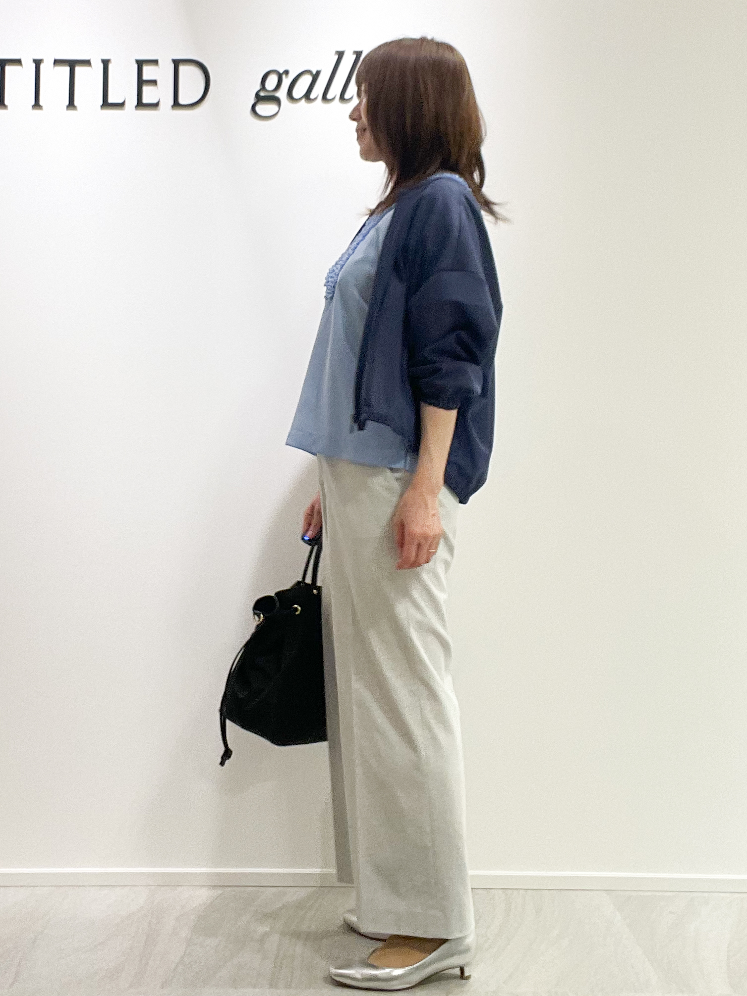 めいさんの「UNTITLED｜トリコットシアーブラウス」を使ったコーディネート