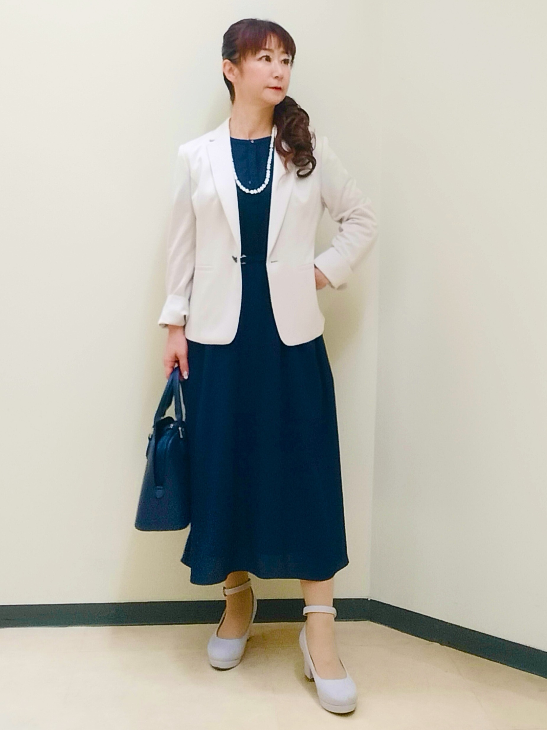 花さんの「Reflect｜【手洗い可】変形レオパード柄ワンピース」を使ったコーディネート