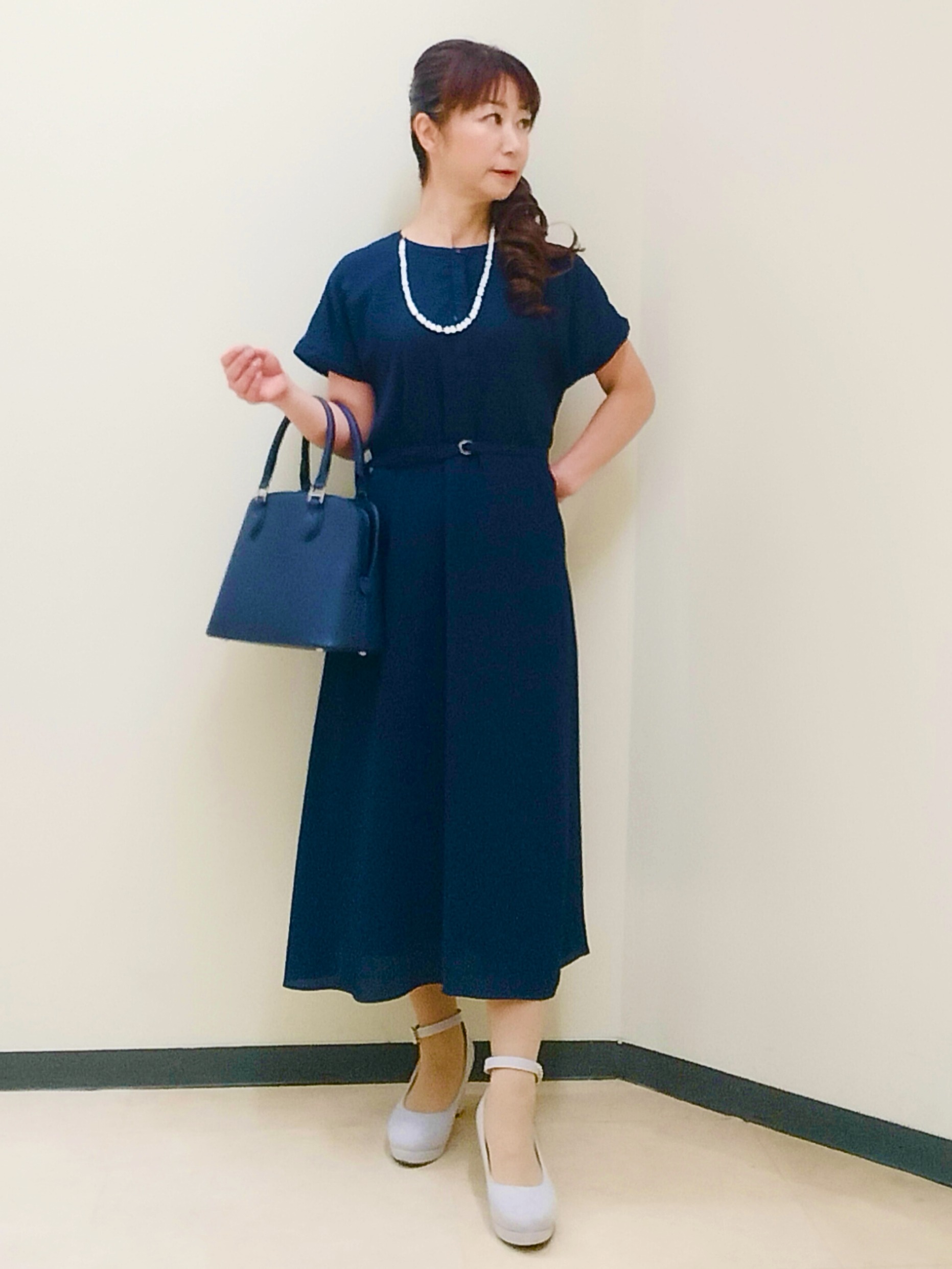 花さんの「Reflect｜【手洗い可】変形レオパード柄ワンピース」を使ったコーディネート