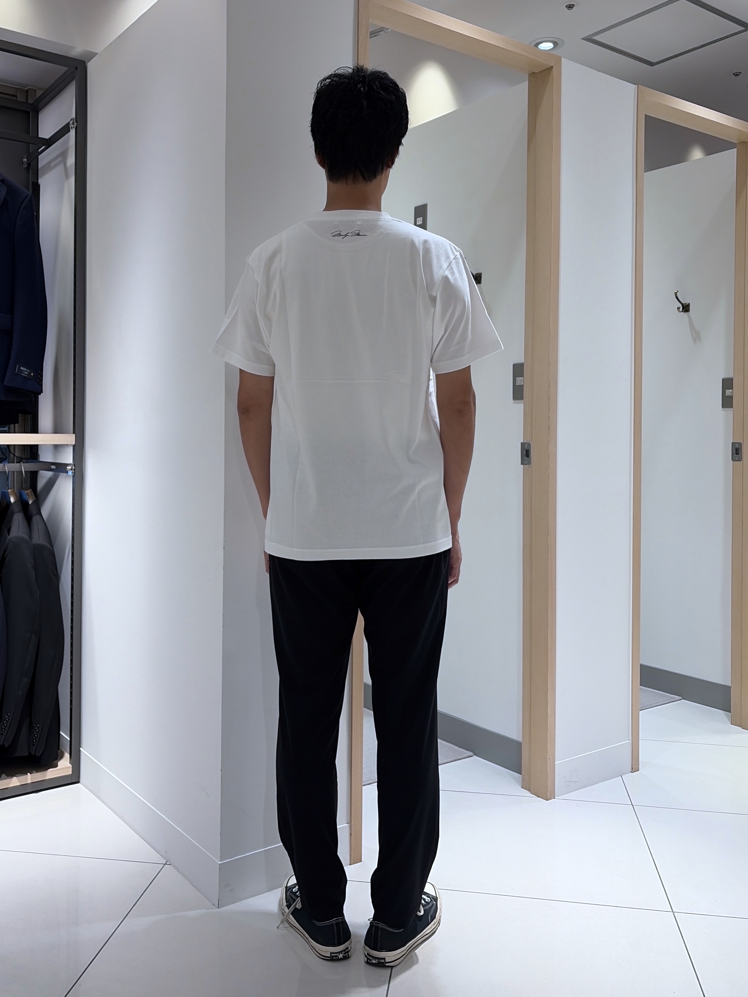 mutoさんの「TAKEO KIKUCHI｜【別注】マリリン・モンロー/フォトTシャツ」を使ったコーディネート
