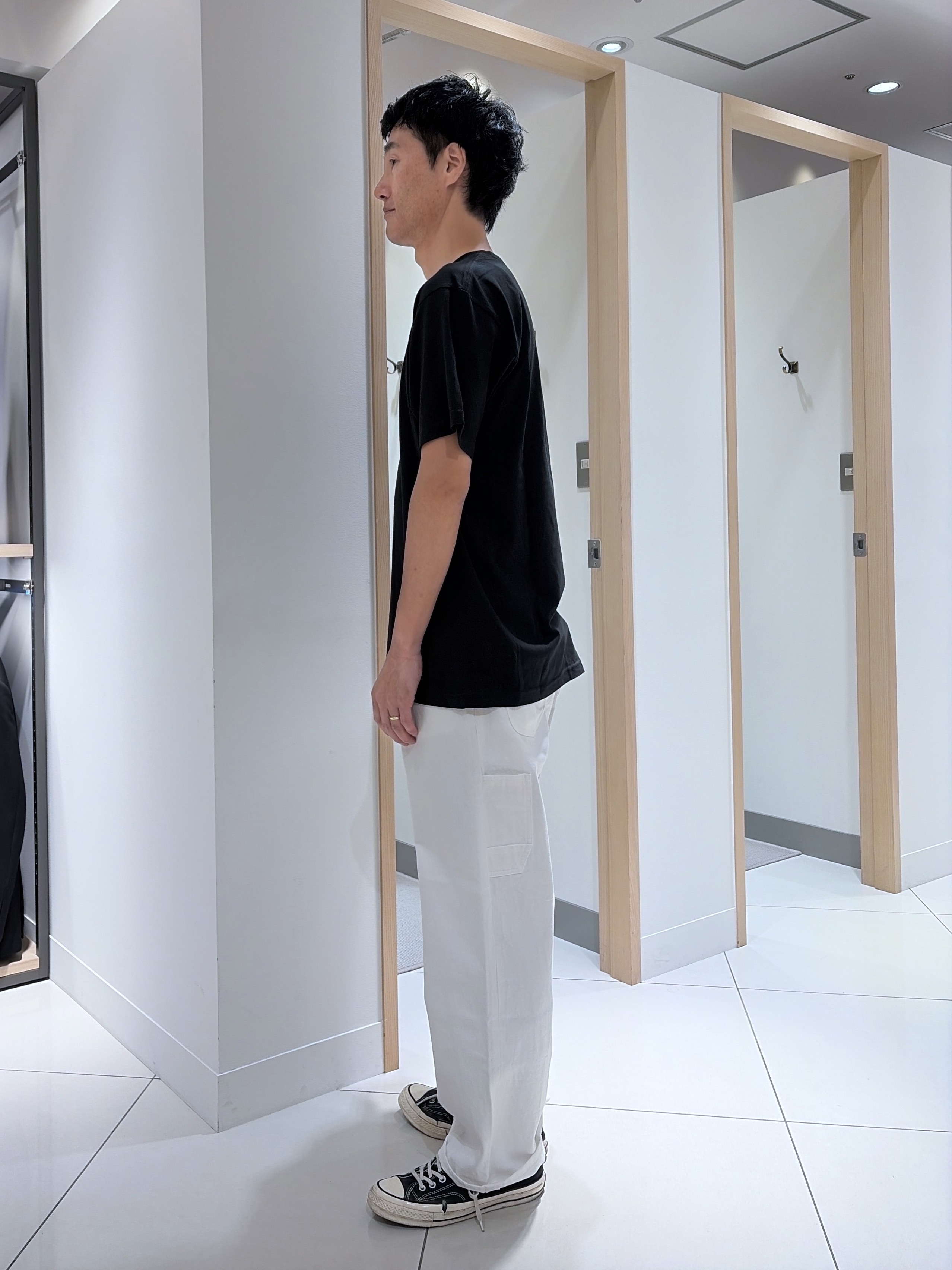 mutoさんの「TAKEO KIKUCHI｜【別注】マリリン・モンロー/フォトTシャツ」を使ったコーディネート
