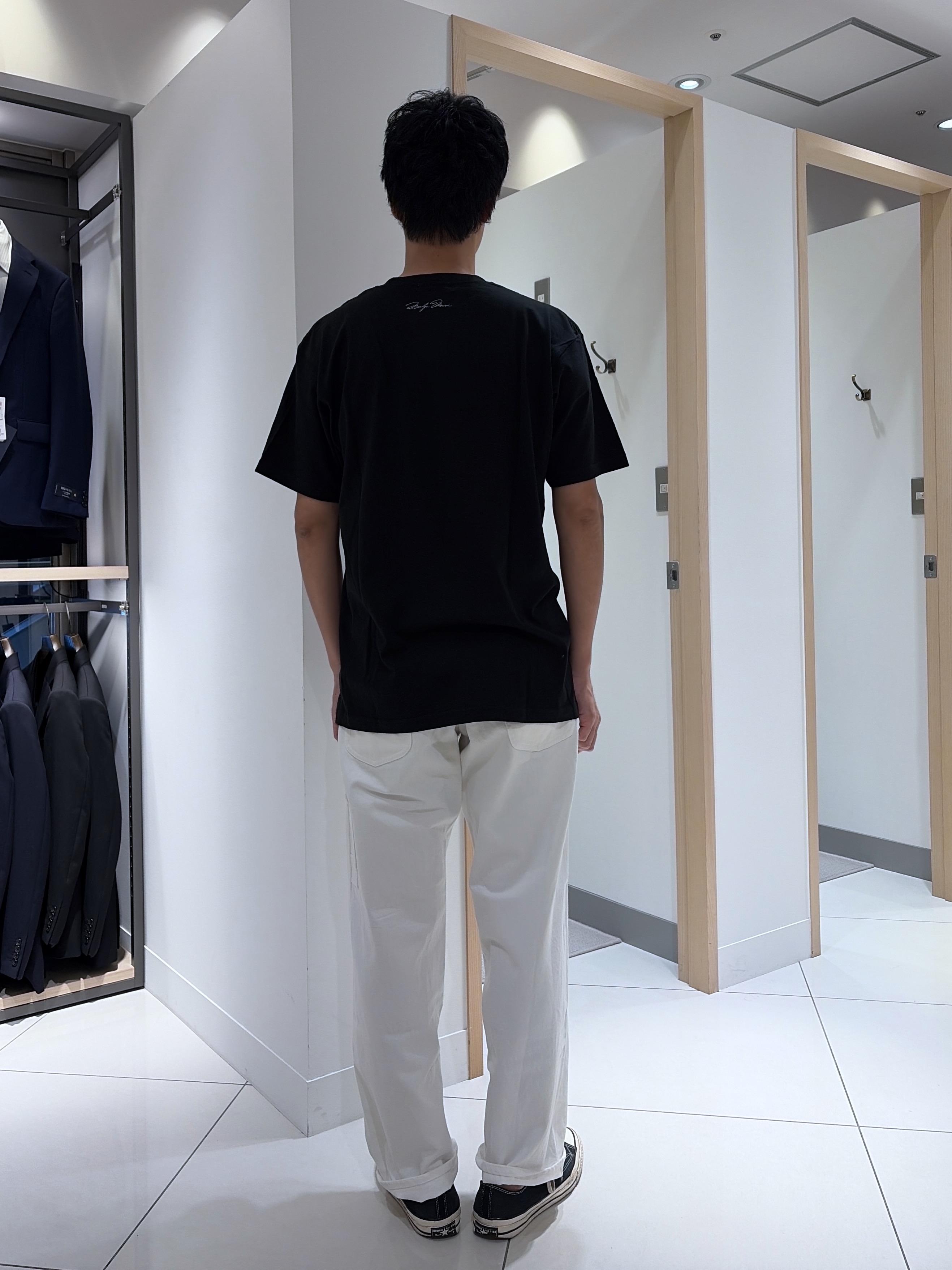 mutoさんの「TAKEO KIKUCHI｜【別注】マリリン・モンロー/フォトTシャツ」を使ったコーディネート