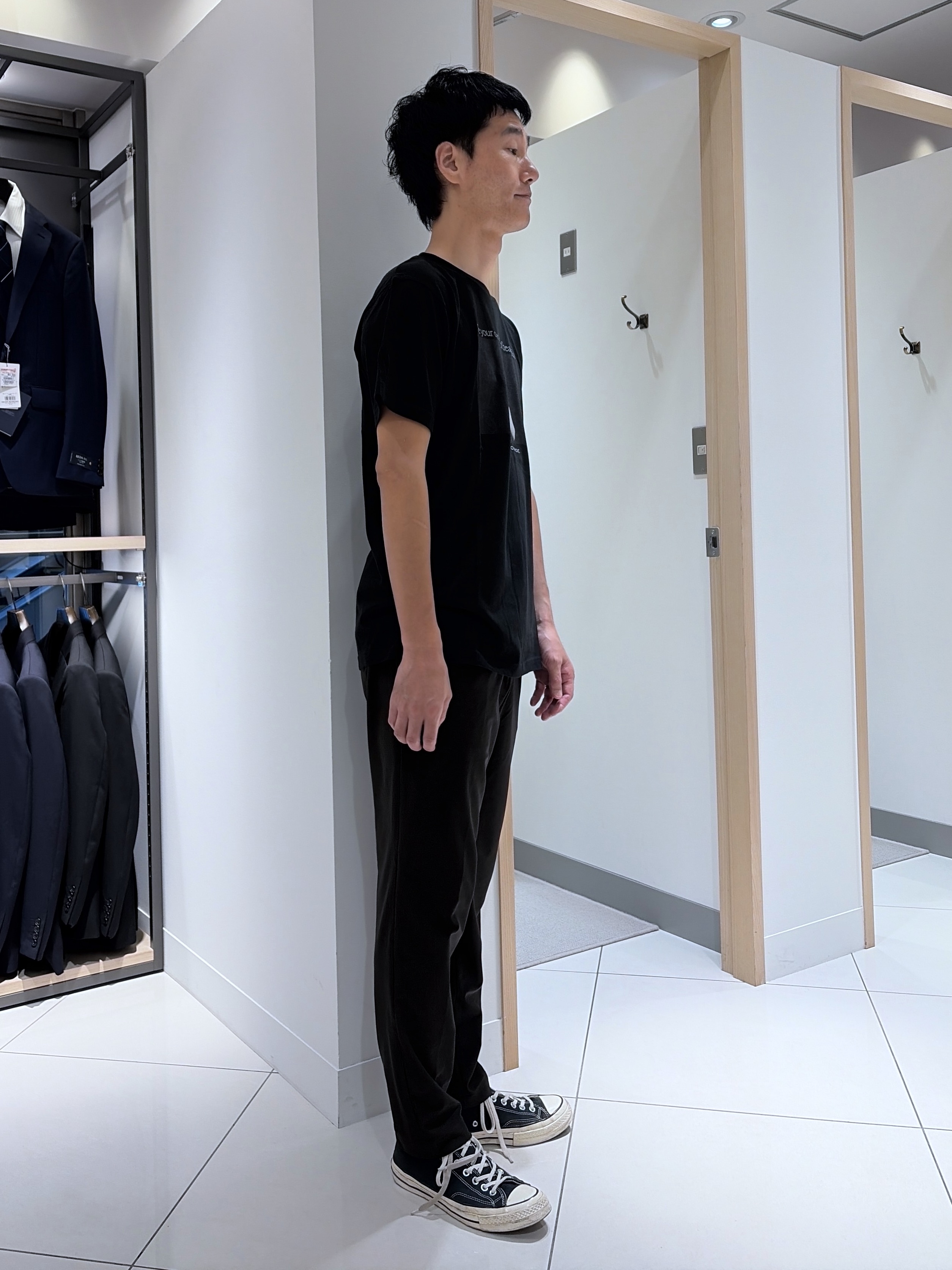 mutoさんの「TAKEO KIKUCHI｜【別注】マリリン・モンロー/フォトTシャツ」を使ったコーディネート