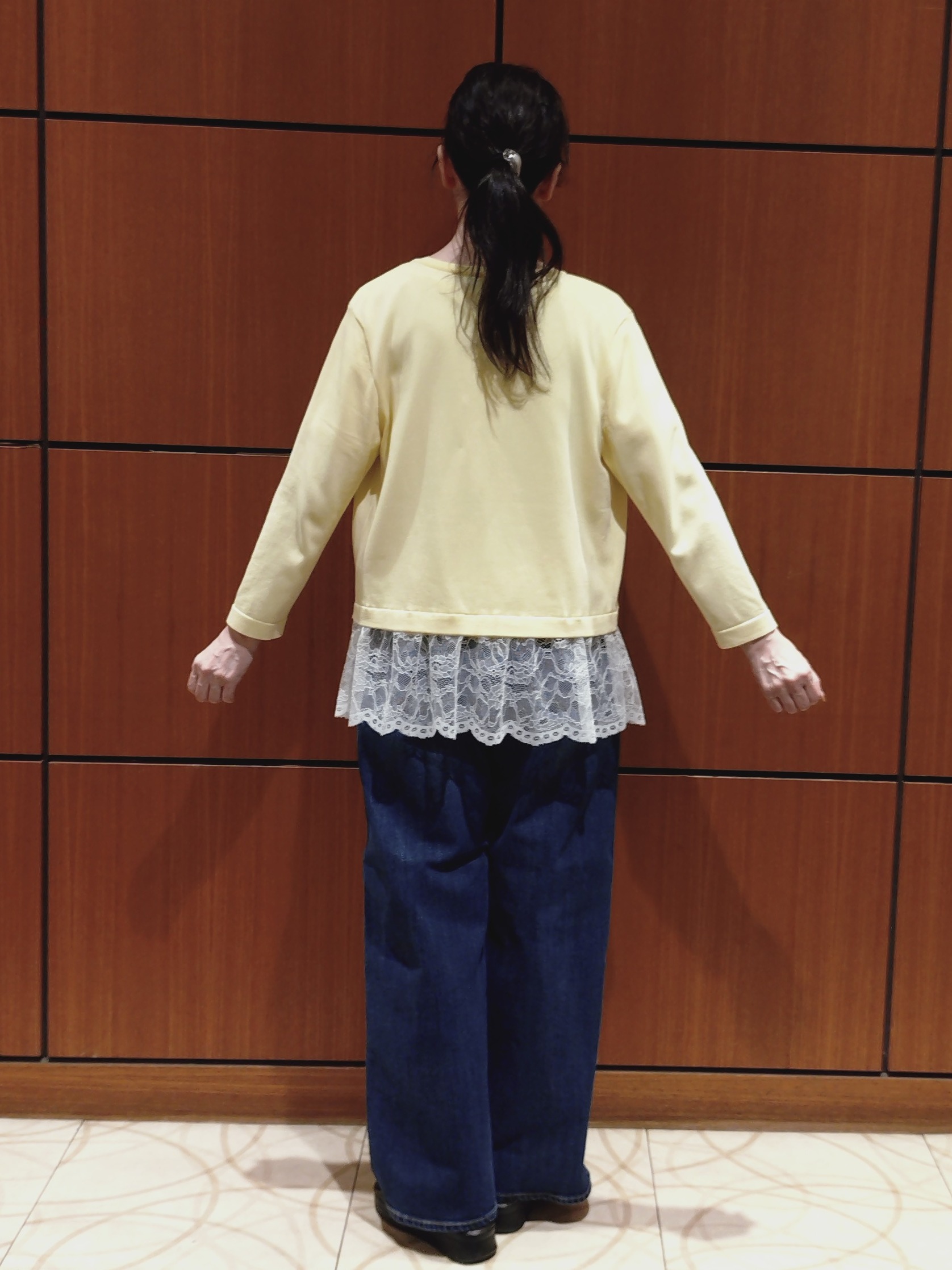 Kさんの「Reflect｜【手洗い可】ワイドシルエットデニム」を使ったコーディネート