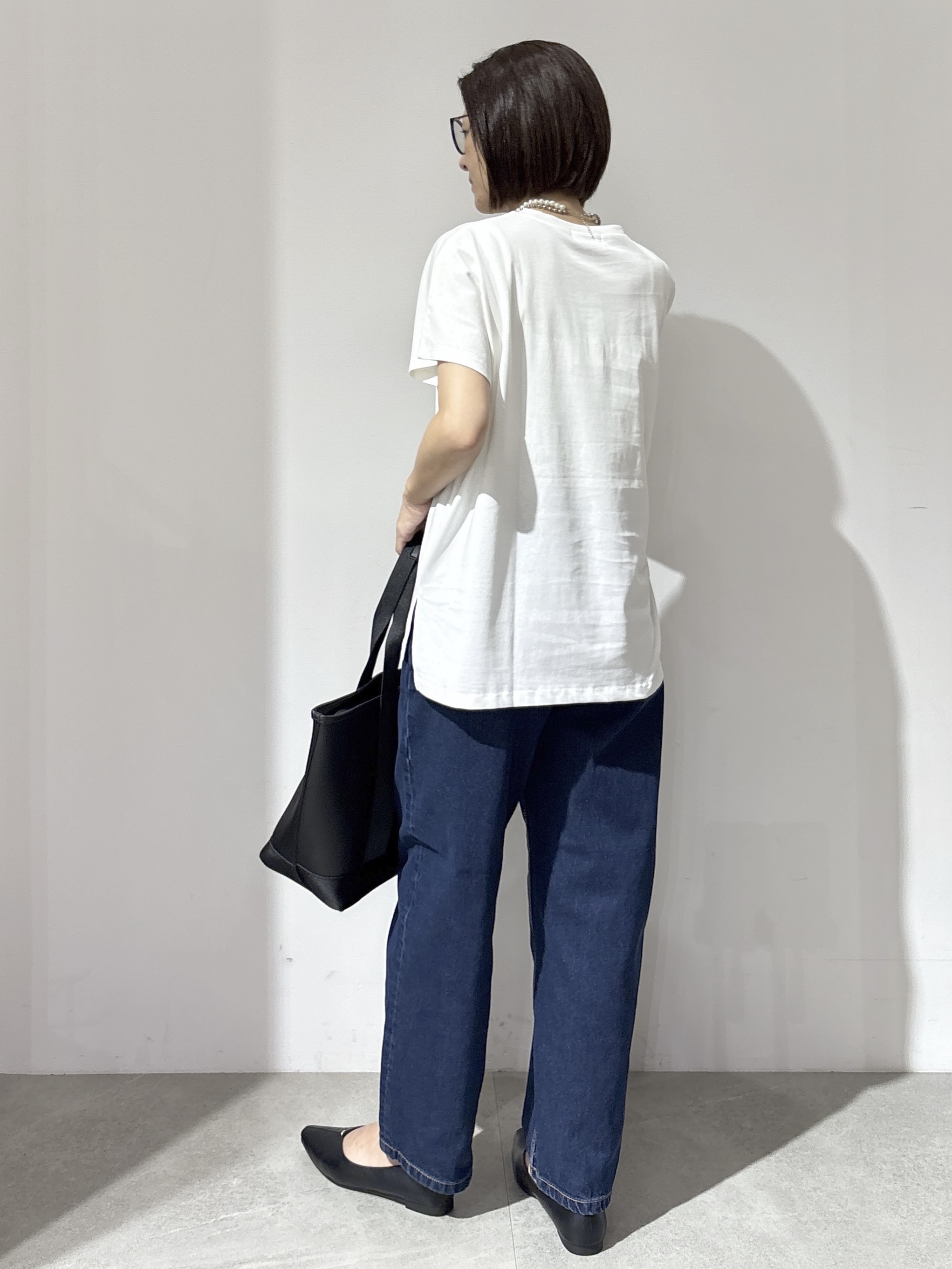 NAKAさんの「OPAQUE.CLIP｜フォトプリントTシャツ【洗濯機OK】」を使ったコーディネート