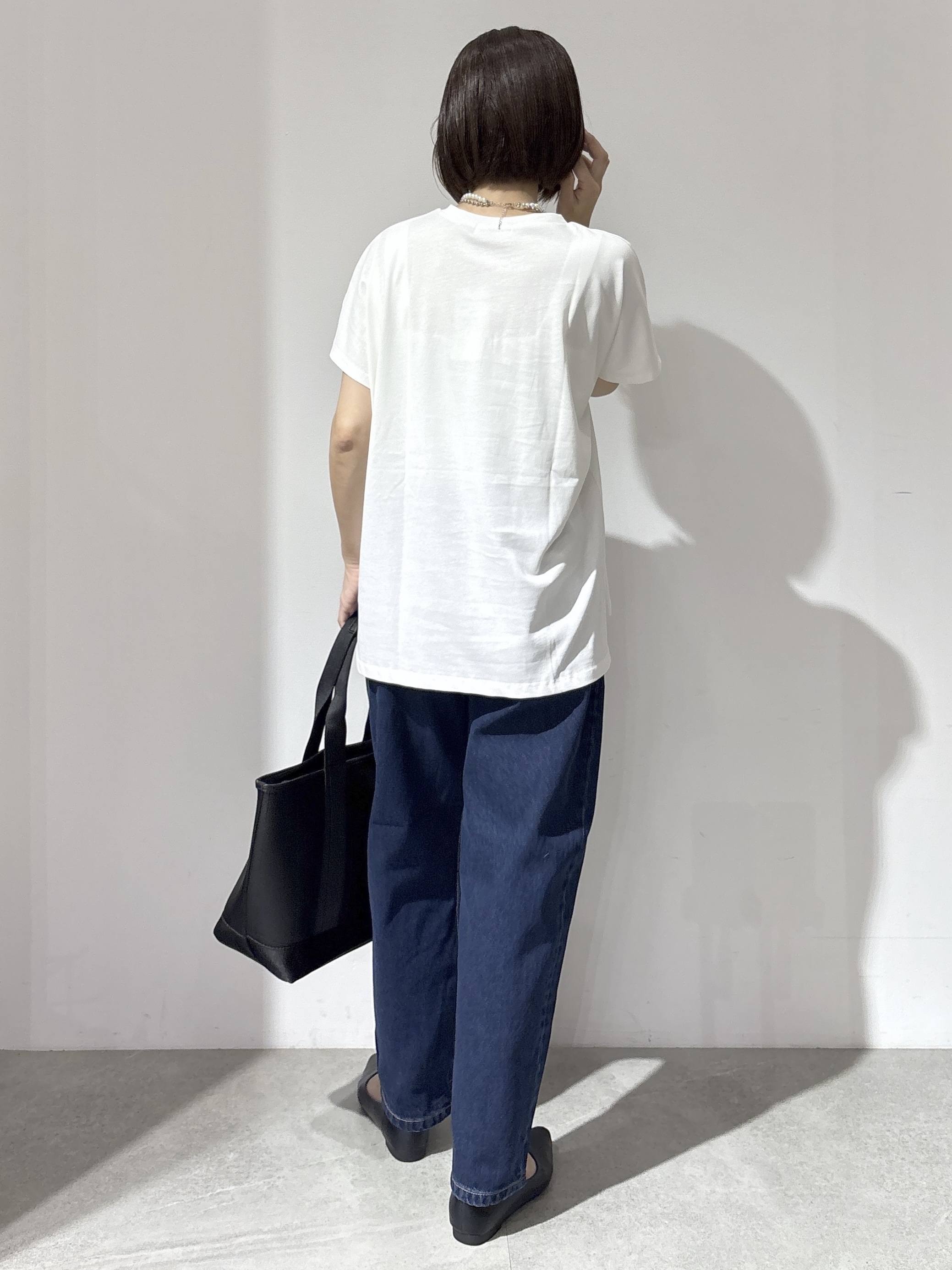 NAKAさんの「OPAQUE.CLIP｜フォトプリントTシャツ【洗濯機OK】」を使ったコーディネート