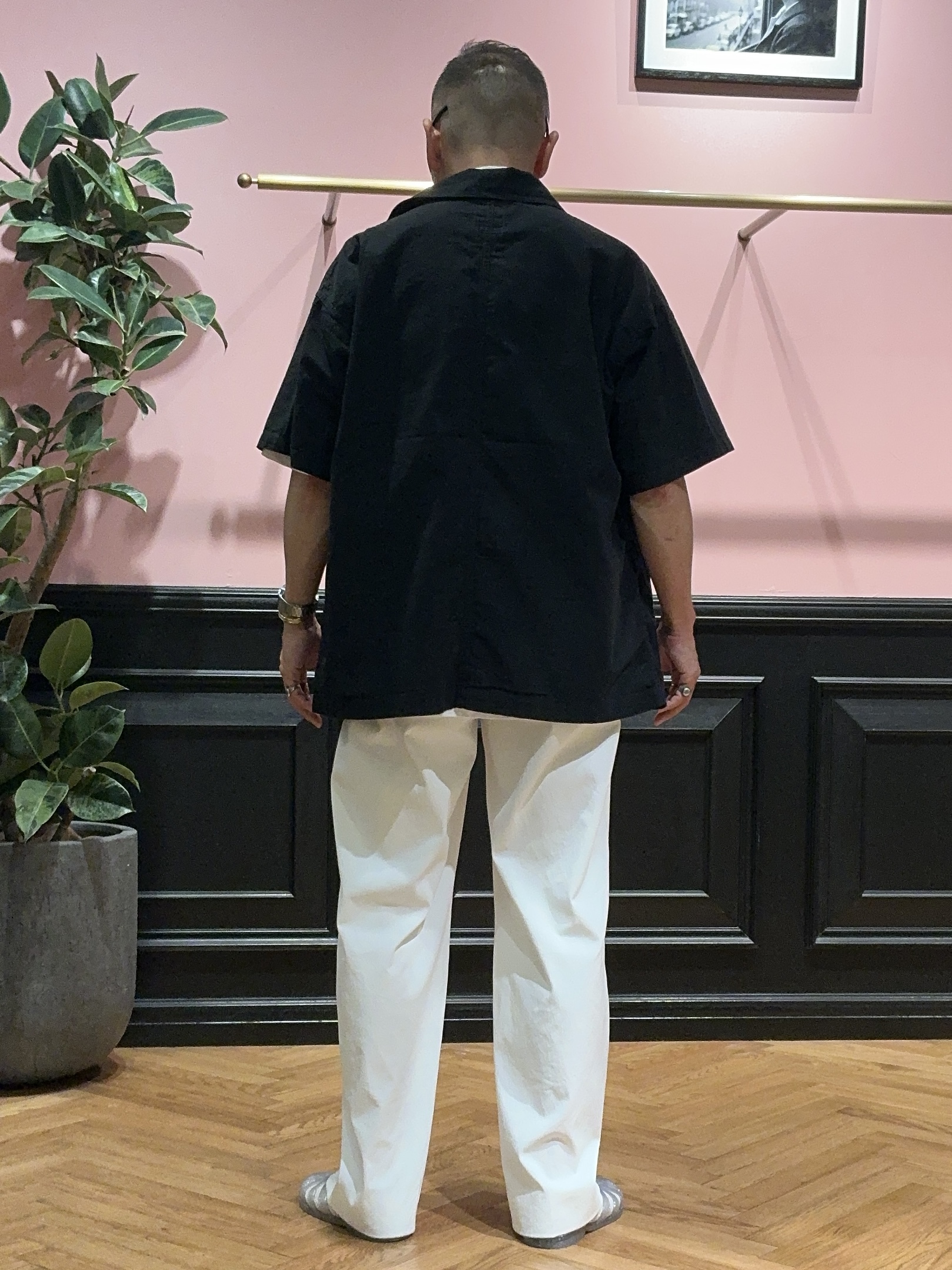 torigoeさんの「DRESSTERIOR｜DANTON（ダントン）ドットボタン ボタンダウンシャツ ショートスリーブ」を使ったコーディネート