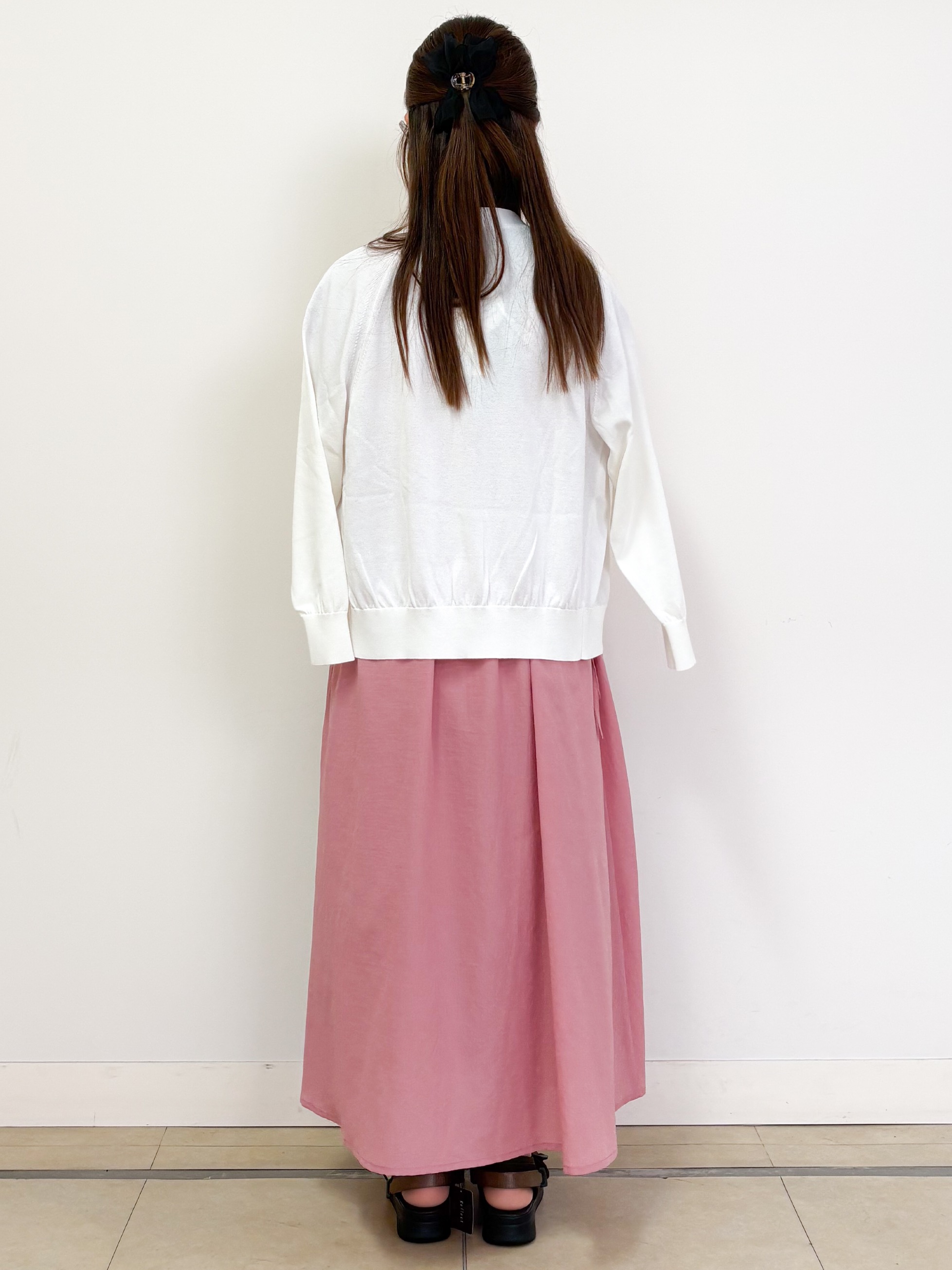 ハルさんの「Reflect｜【通気性あり／涼しい／マシンウォッシャブル】フロントボタンワンピース」を使ったコーディネート
