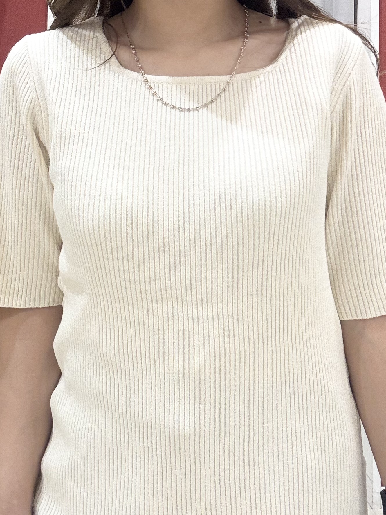 shioさんの「SHOO･LA･RUE｜【洗濯機可】ダブルポケット 楊柳しぼしぼシアーシャツ」を使ったコーディネート