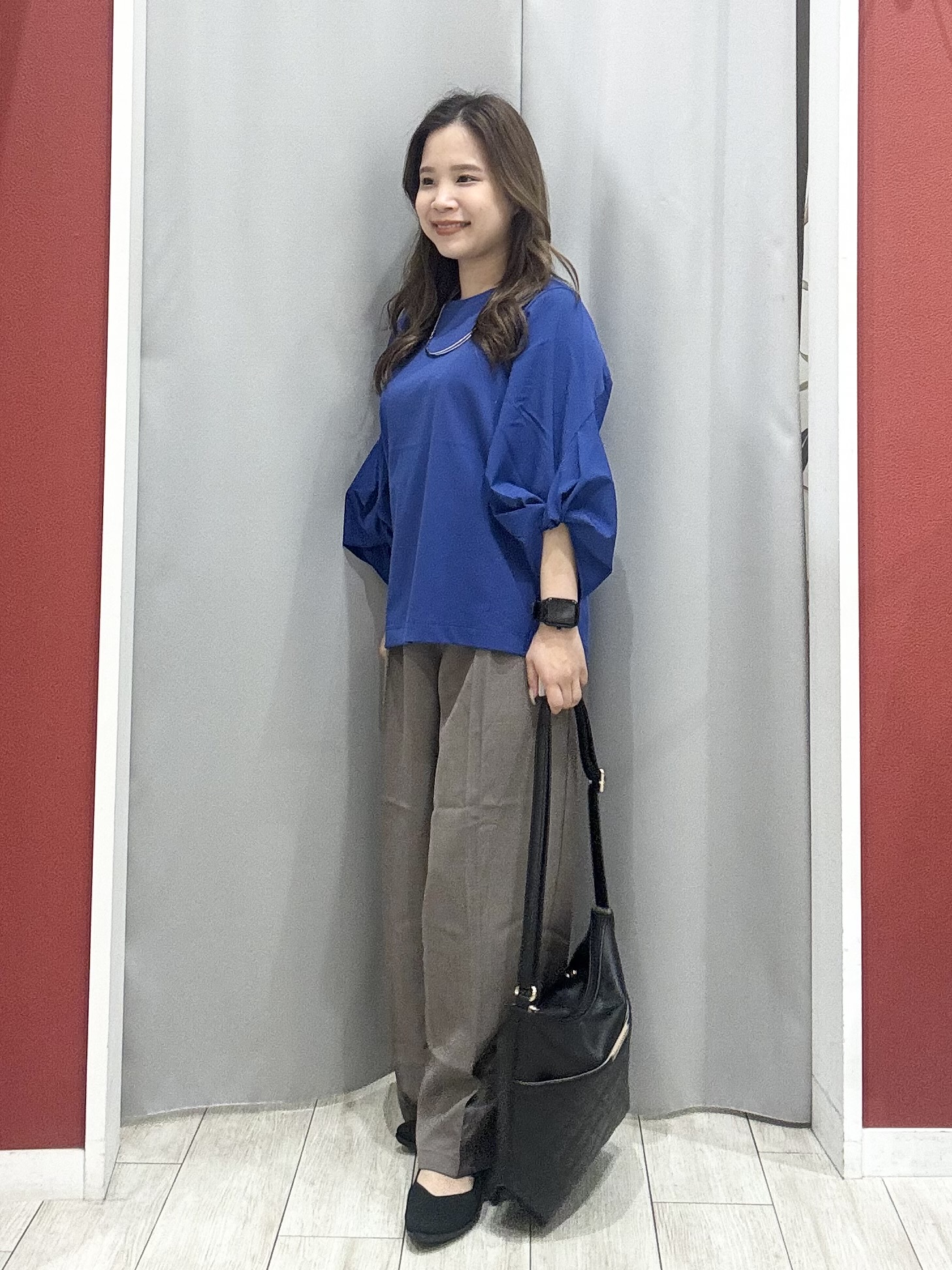 shioさんの「SHOO･LA･RUE｜ON・OFF大活躍ツイストスリーブトップス」を使ったコーディネート