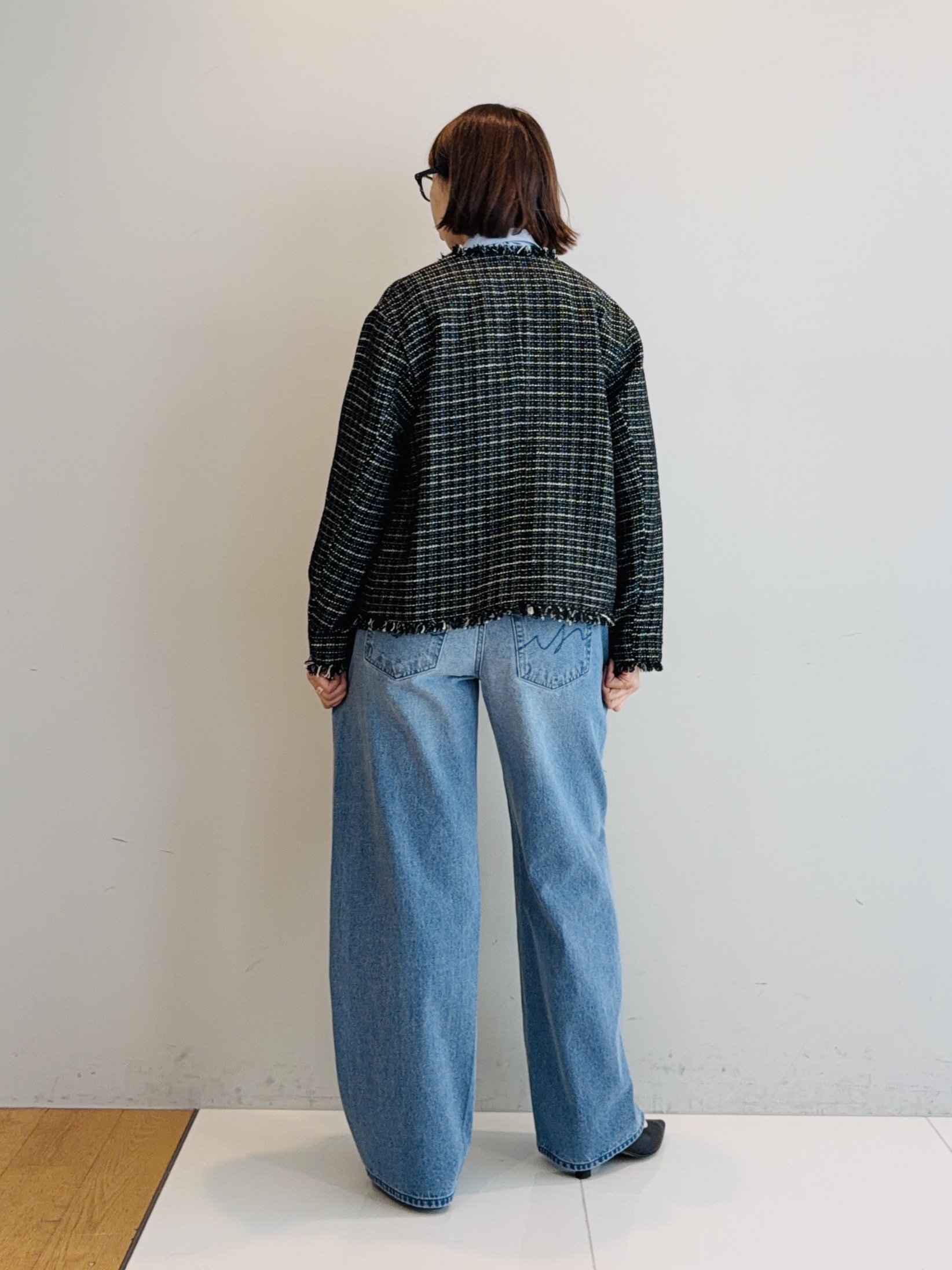 murayamaさんの「INDIVI｜【ラム革／美脚／通勤】レザーパンプス」を使ったコーディネート