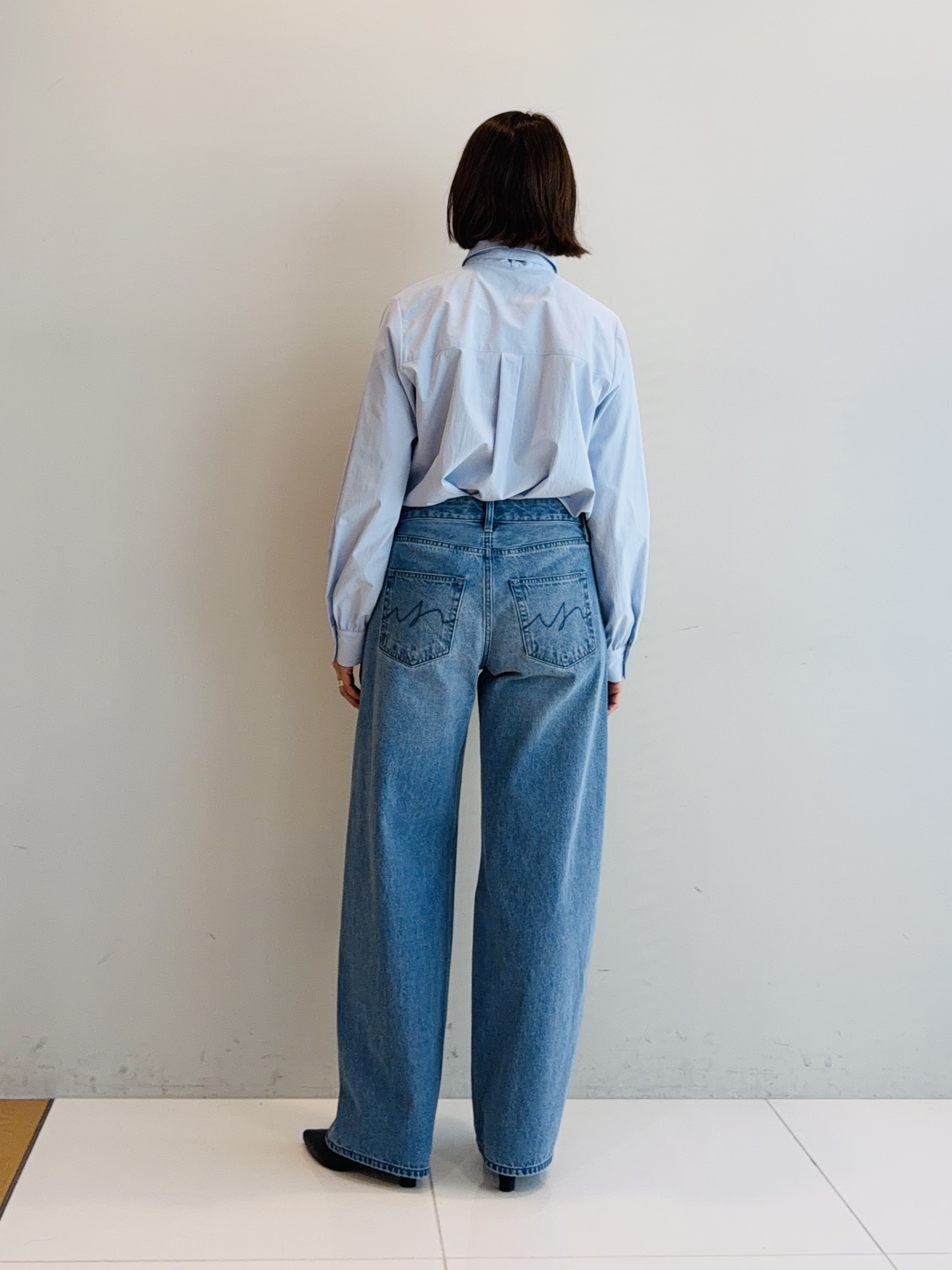 murayamaさんの「INDIVI｜【ラム革／美脚／通勤】レザーパンプス」を使ったコーディネート