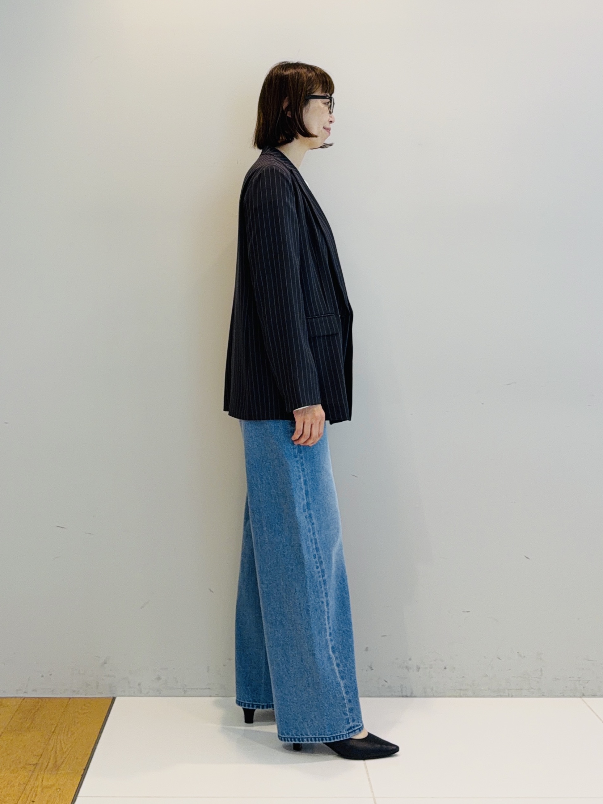 murayamaさんの「INDIVI｜【新作登場！着る日傘】 ダブルジャケット」を使ったコーディネート