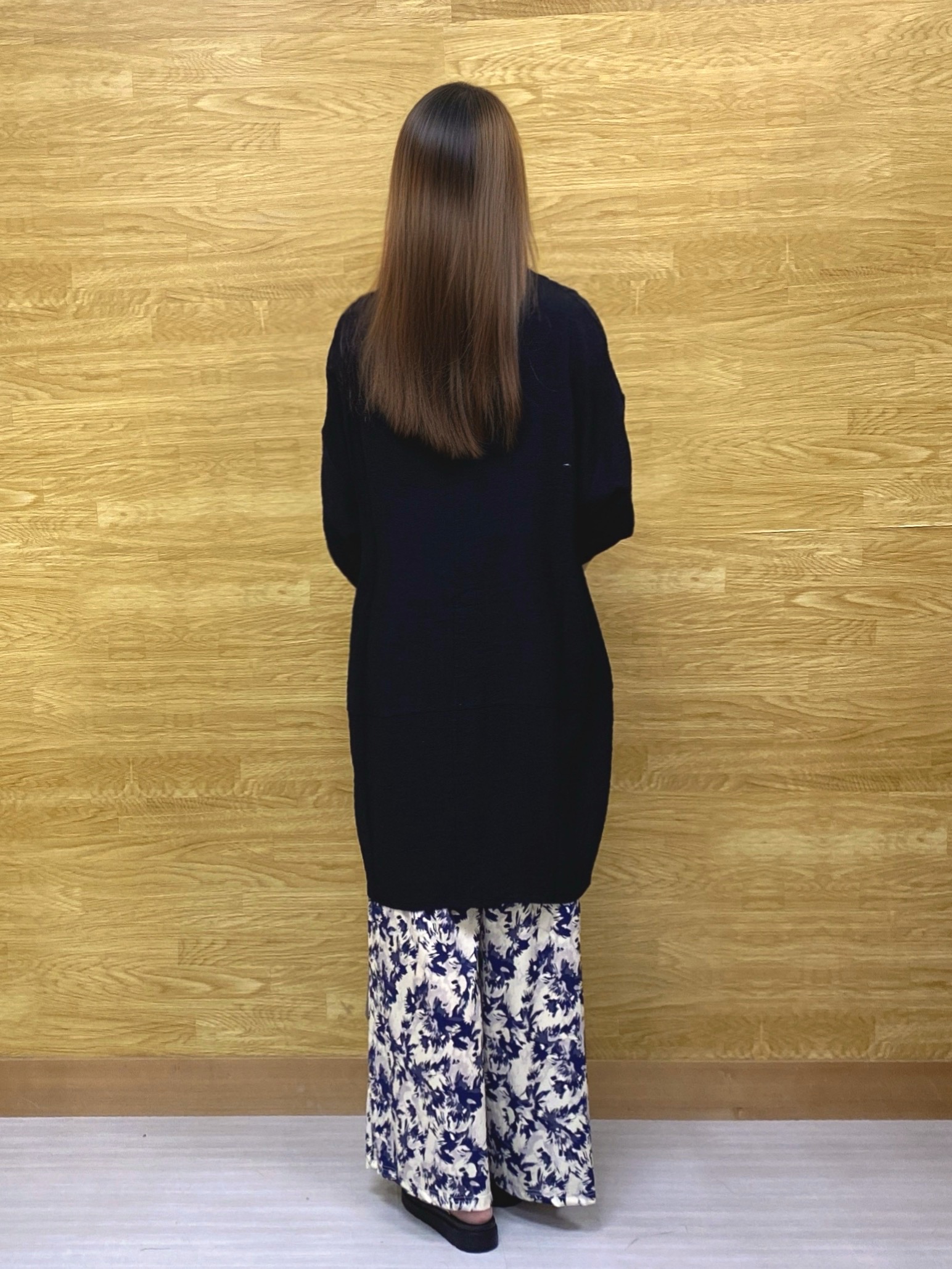 ユキニーズさんの「SHOO･LA･RUE｜【ひんやり/S-LL/洗濯後しわになりにくい】体型カバーにも ゆるっとリラックスチュニック」を使ったコーディネート