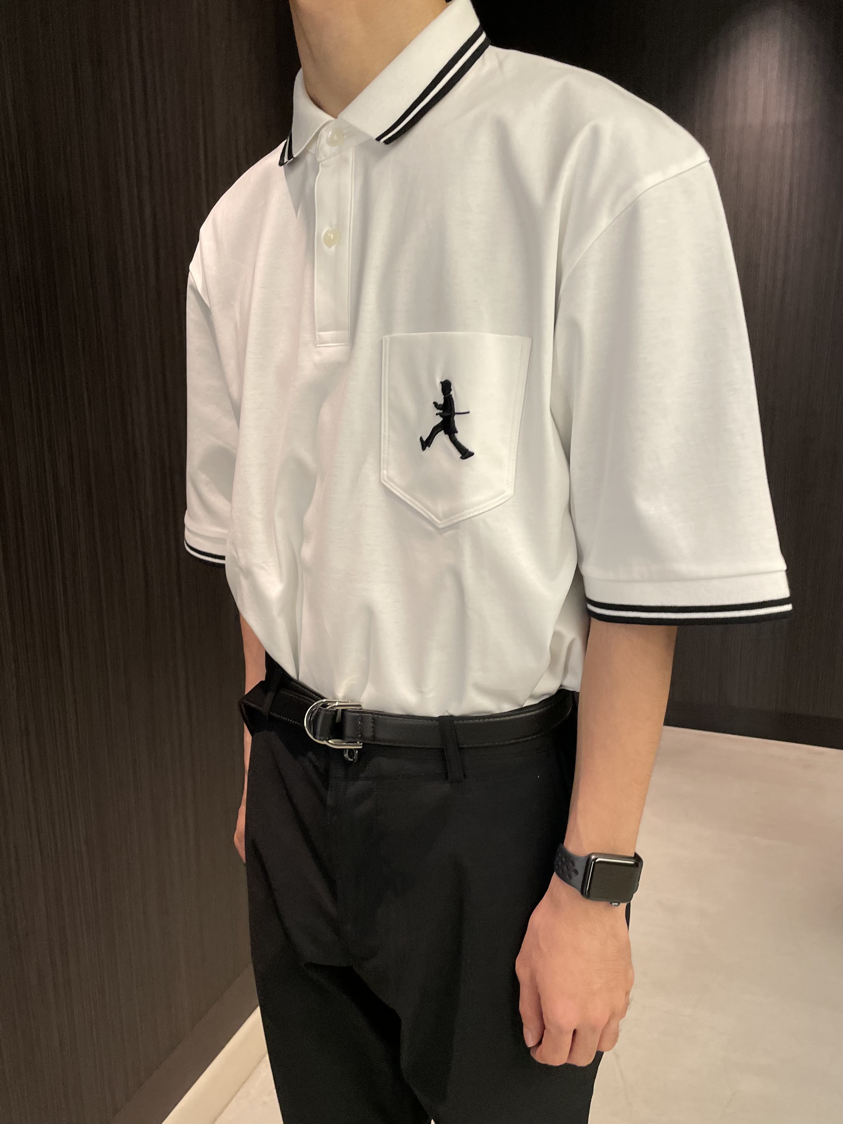 Okdさんの「TAKEO KIKUCHI｜【BOWLER HAT LABEL】アイスクリアコットン ボーラーハットウォーカー ポロシャツ」を使ったコーディネート