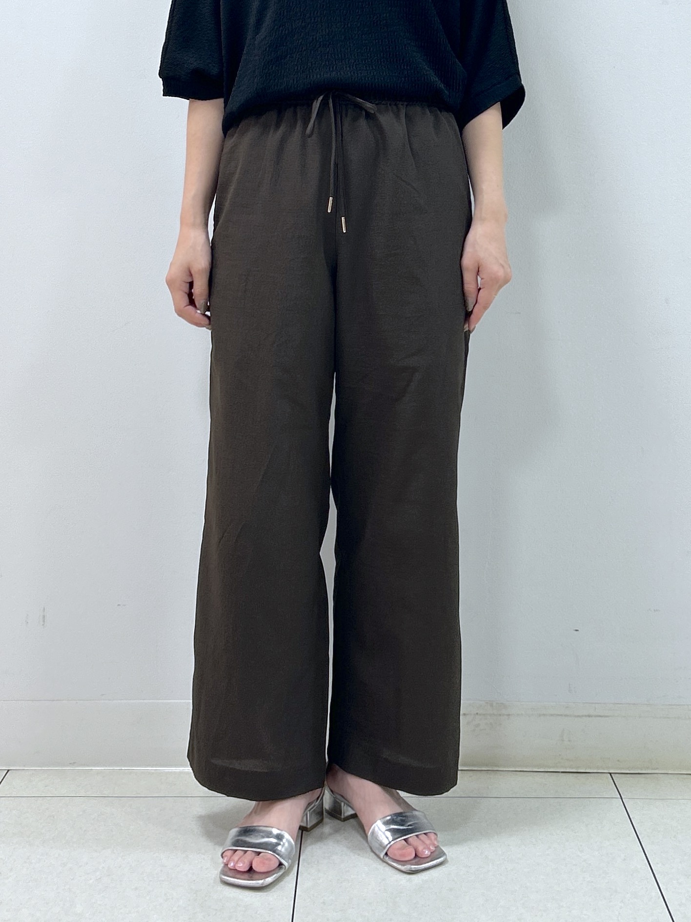 Kaiさんの「Dessin｜シュリンクジャージ カットソー」を使ったコーディネート