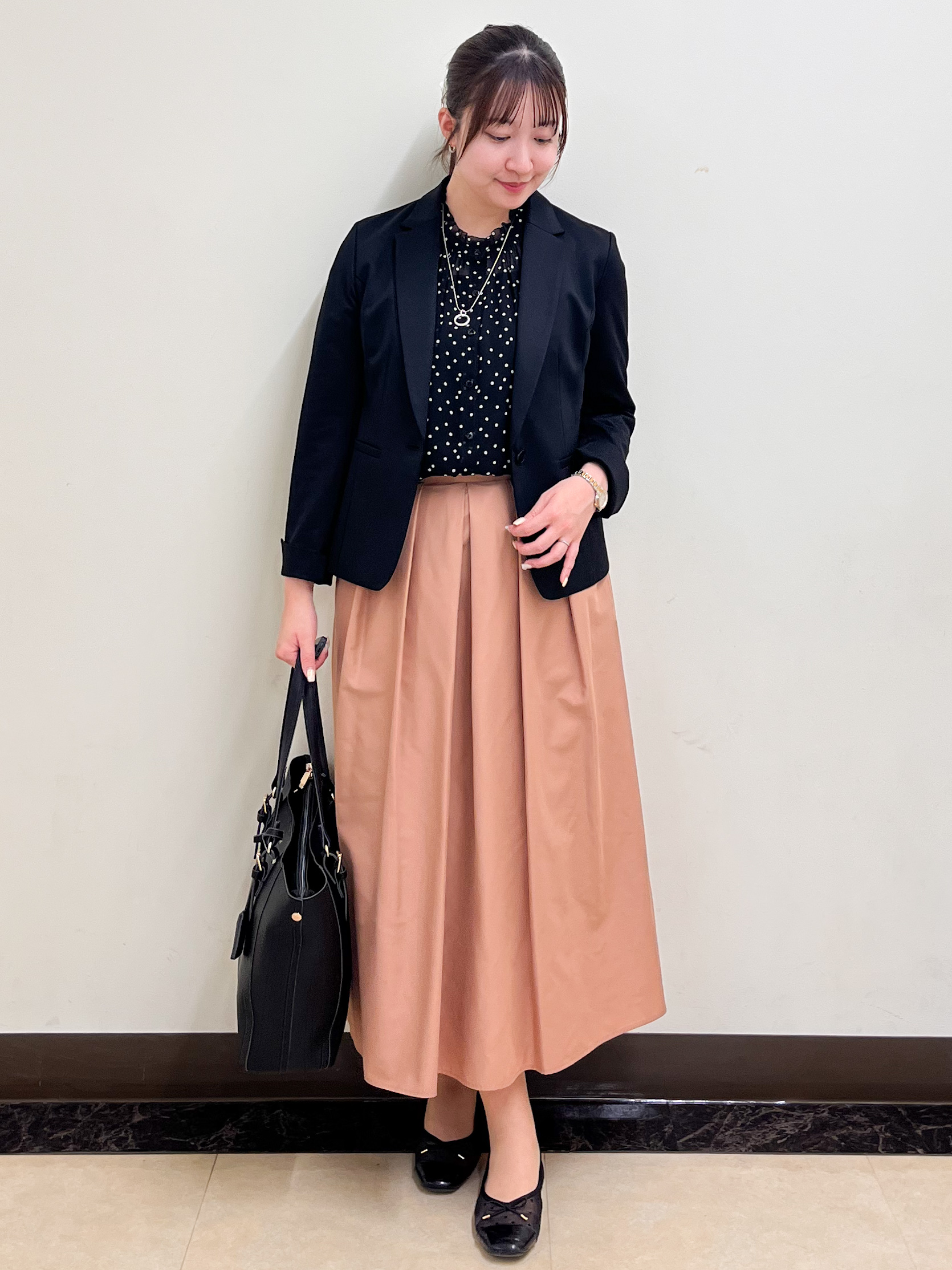 mikikoさんの「Reflect｜【SS-4Lサイズ／UVカット／接触冷感】匠ジャケット／ベーシックテーラード」を使ったコーディネート
