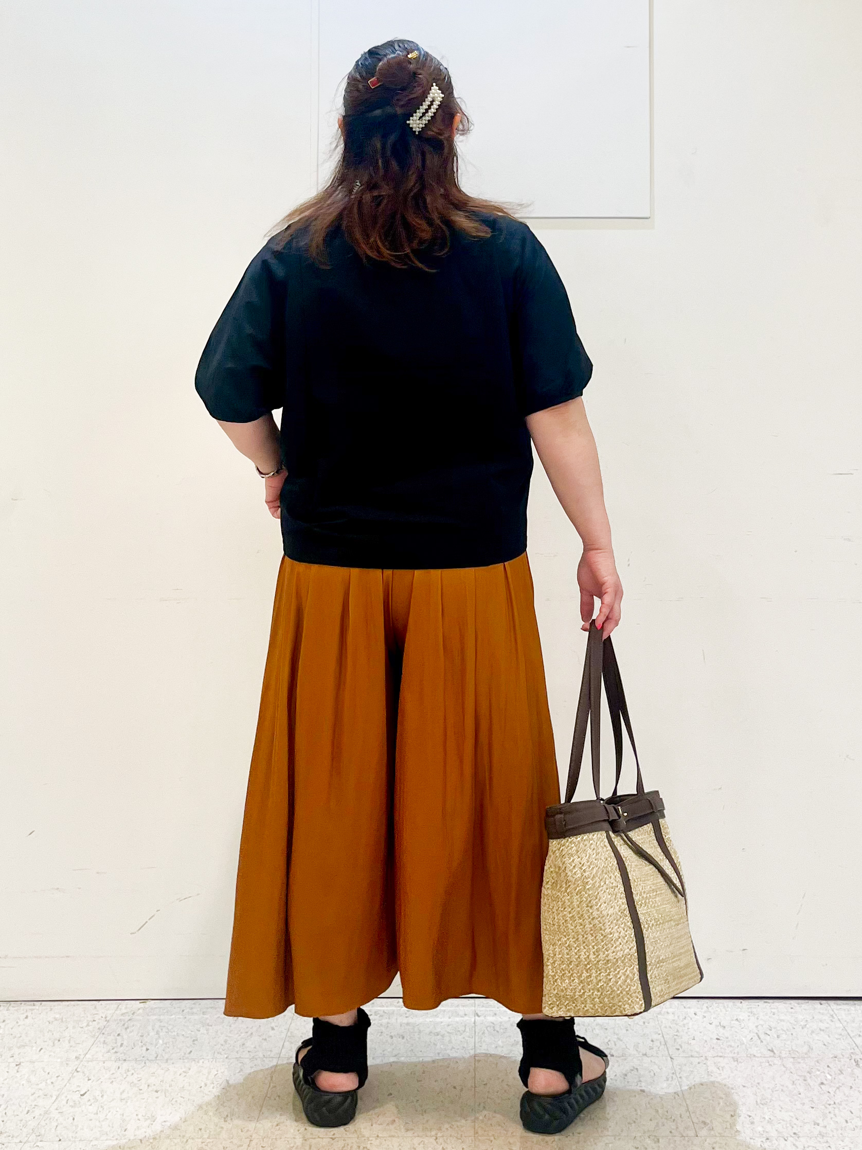 kimmyさんの「Reflect｜【UVカット／接触冷感／吸水速乾】ギャザースリーブカットソー」を使ったコーディネート