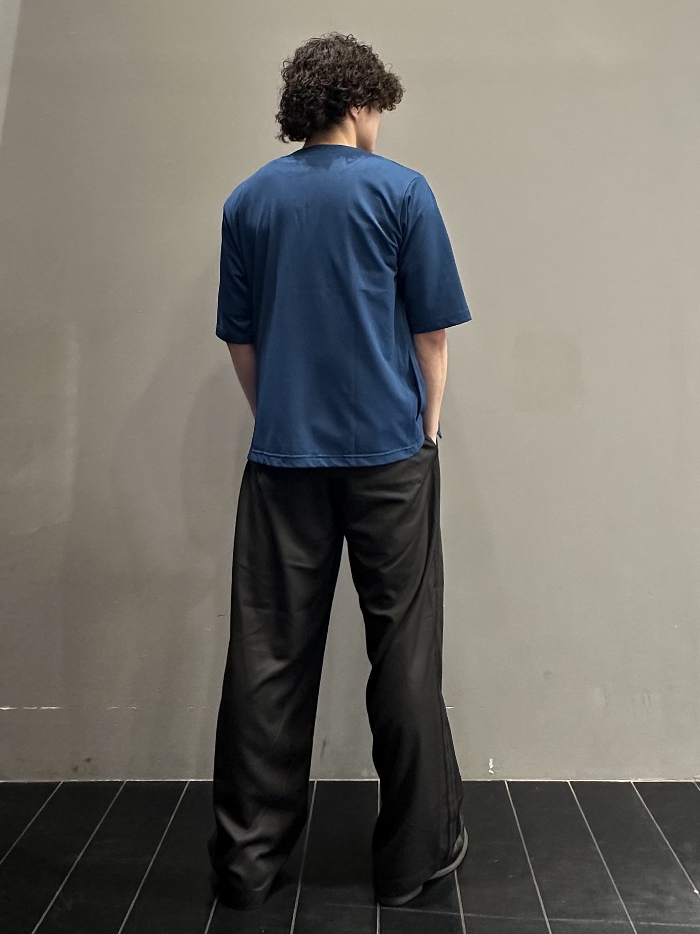 SHUさんの「THE SHOP TK｜メッシュ五分袖カーディガン＋半袖Tシャツ セットアイテム 洗濯機OK」を使ったコーディネート