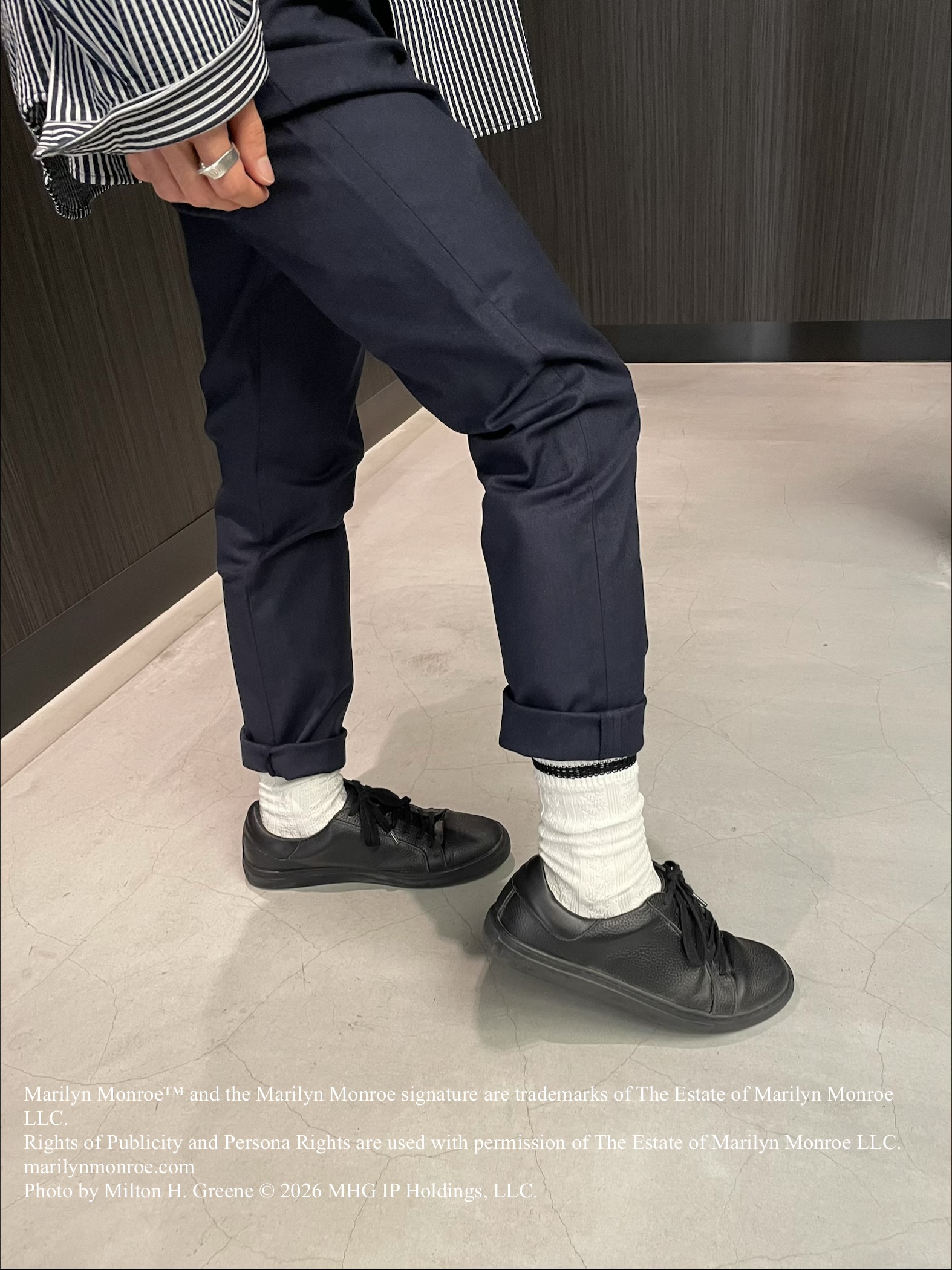 Okdさんの「TAKEO KIKUCHI｜【別注】マリリン・モンロー/フォトTシャツ」を使ったコーディネート