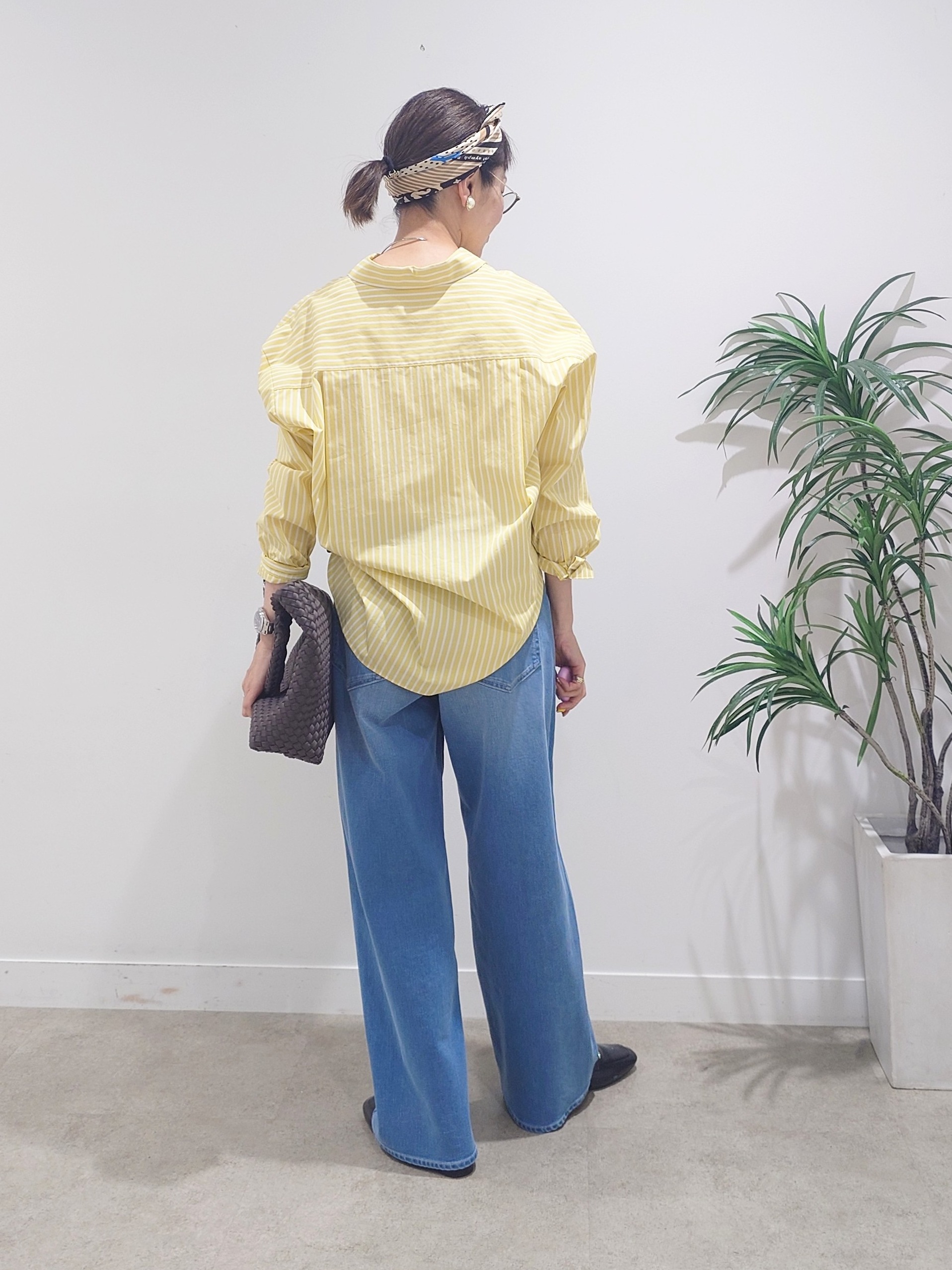 MUTSUKOさんの「UNTITLED｜【新色追加/人気デニム】MAKE&times;DENIM WIDE」を使ったコーディネート