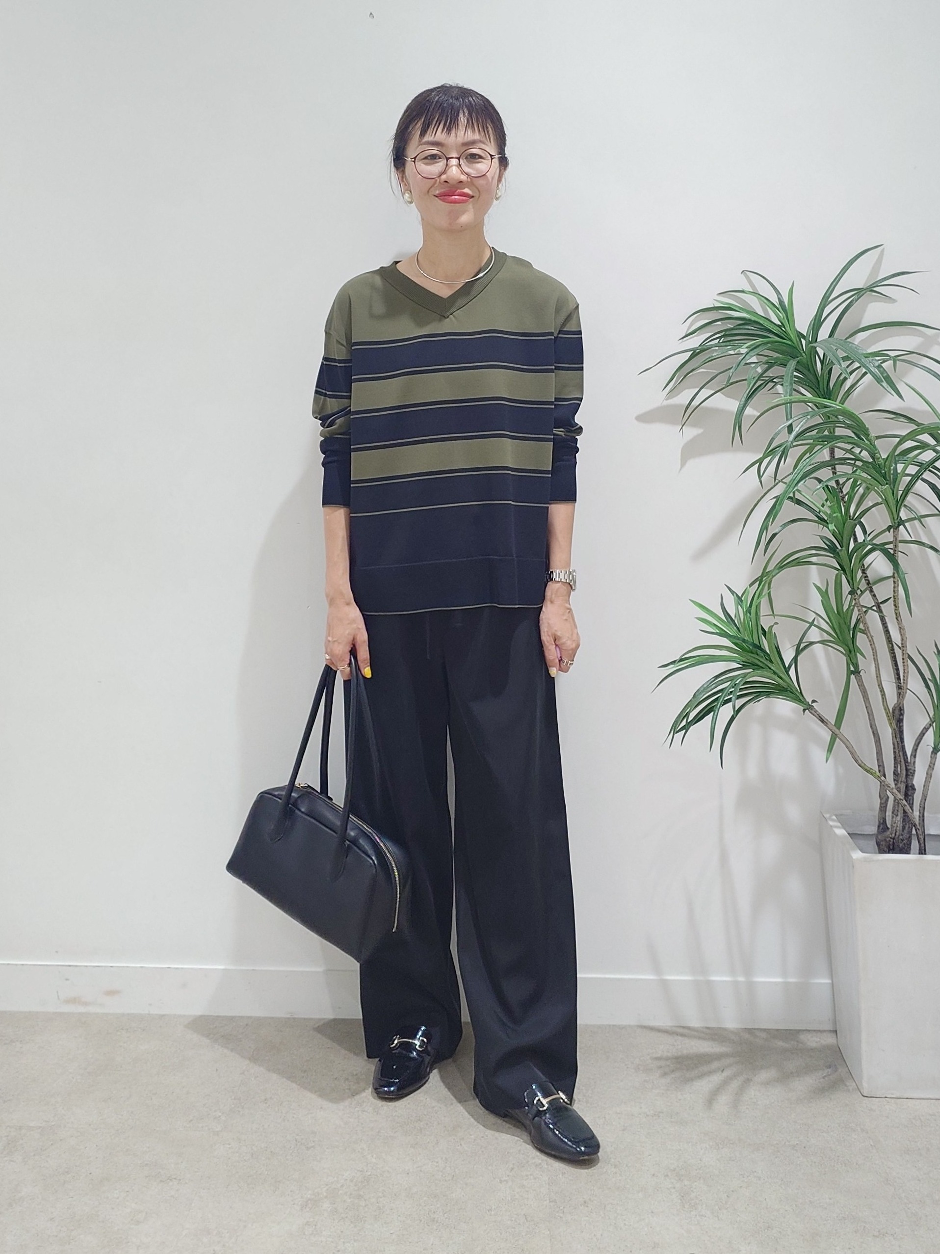 MUTSUKOさんの「UNTITLED｜【ステンレス】ミニマルチョーカー」を使ったコーディネート