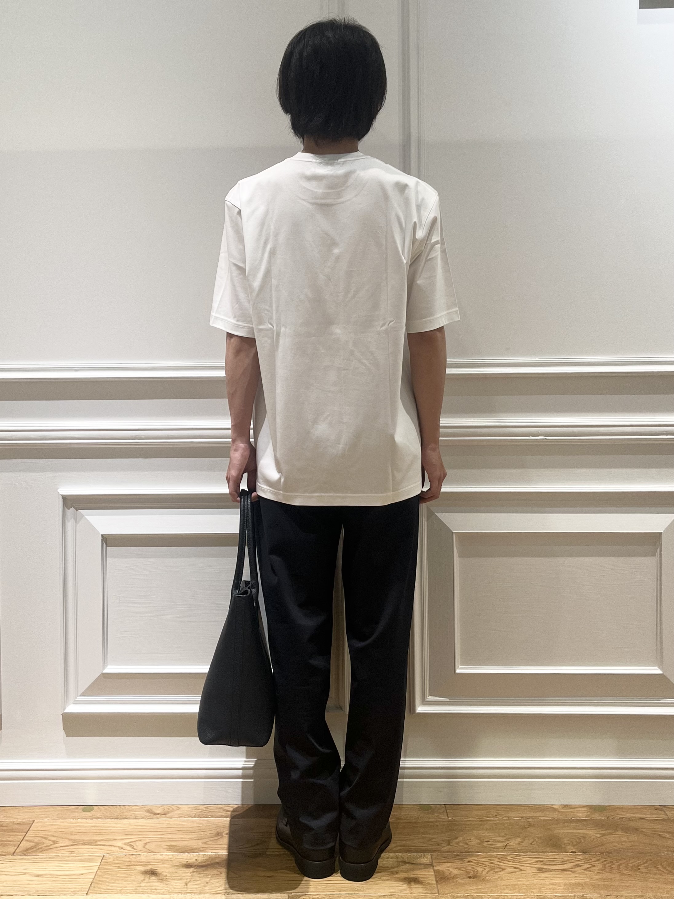 Watanabeさんの「DRESSTERIOR｜【接触冷感／抗菌防臭／消臭】ICE CLEAR COTTON ミサイルキャットTシャツ」を使ったコーディネート