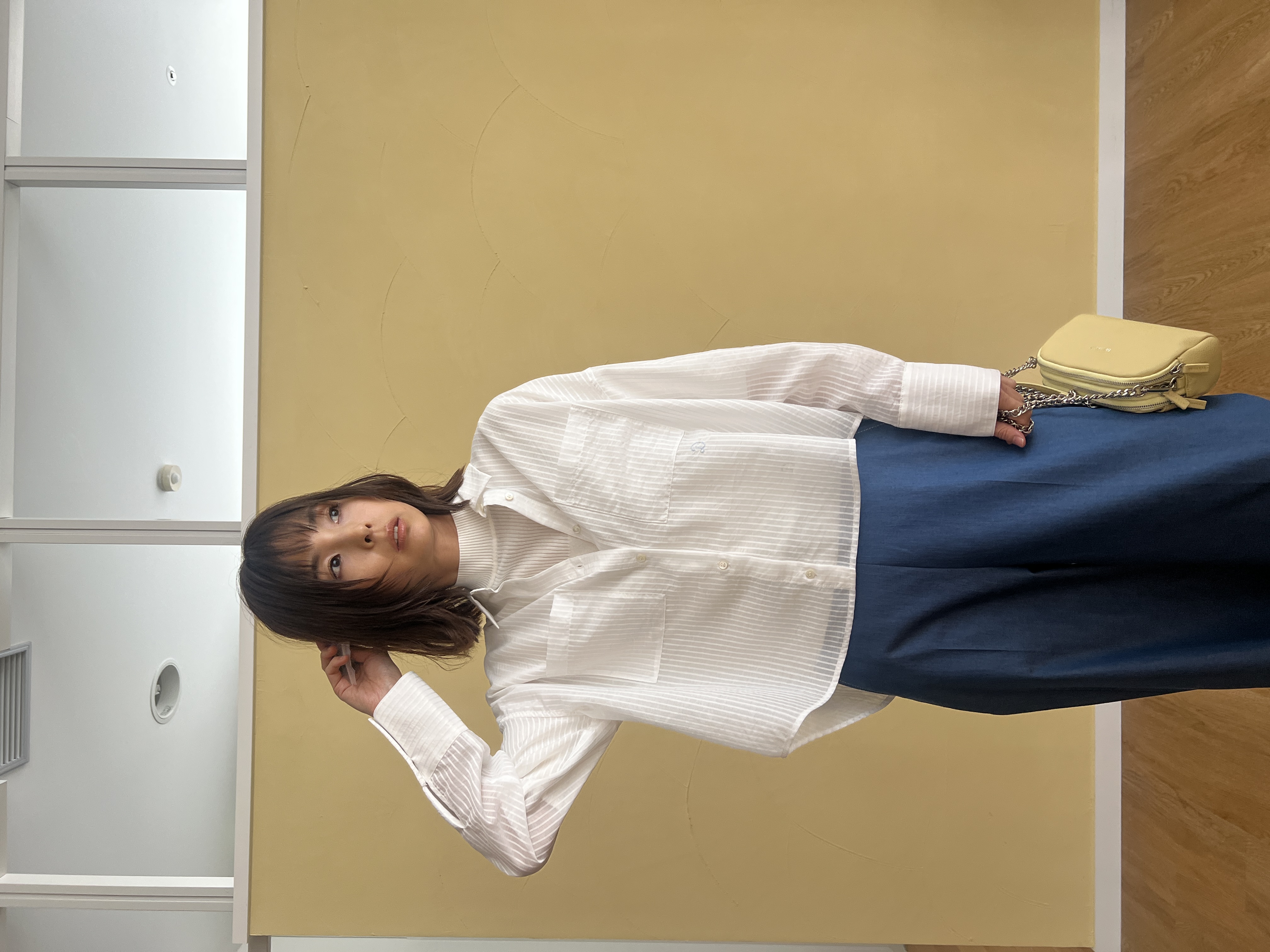 misaさんの「DRESSTERIOR｜NICOLAS LAINAS（ニコラスライナス）ソフトソールトングサンダル」を使ったコーディネート
