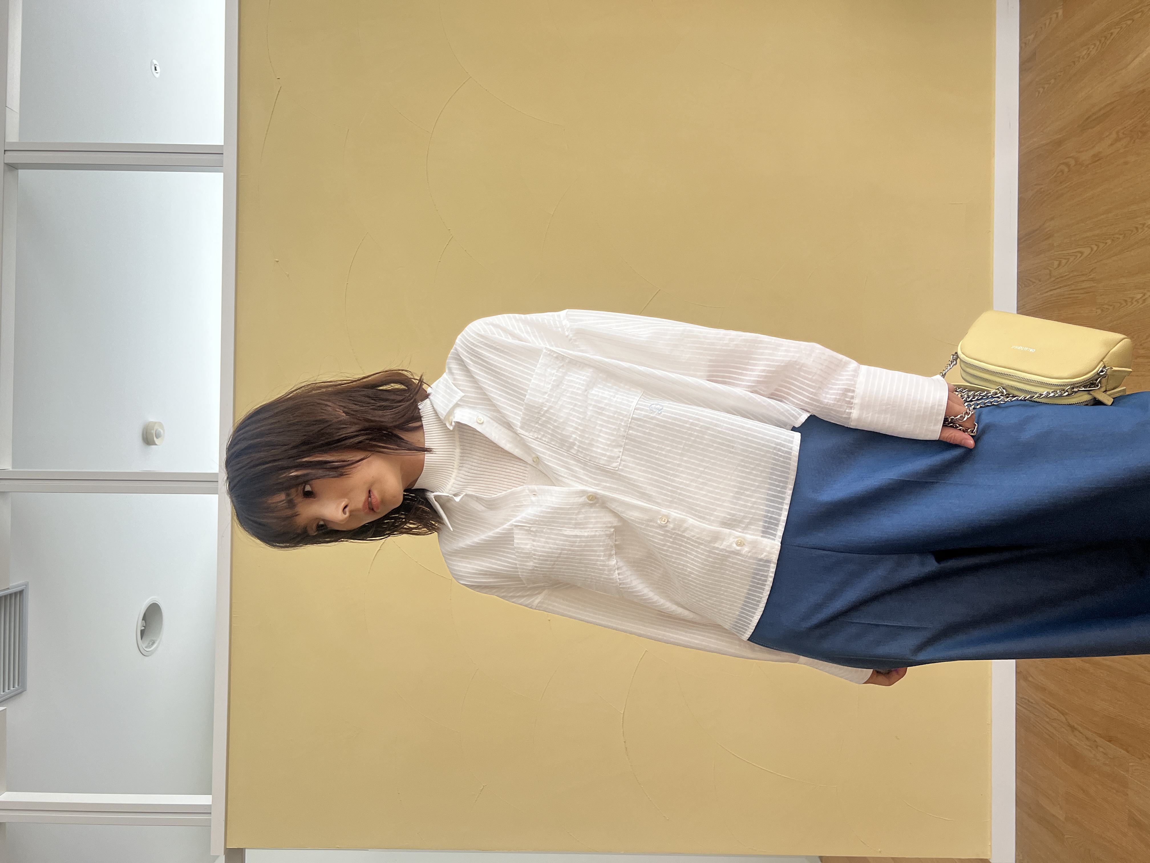 misaさんの「DRESSTERIOR｜NICOLAS LAINAS（ニコラスライナス）ソフトソールトングサンダル」を使ったコーディネート