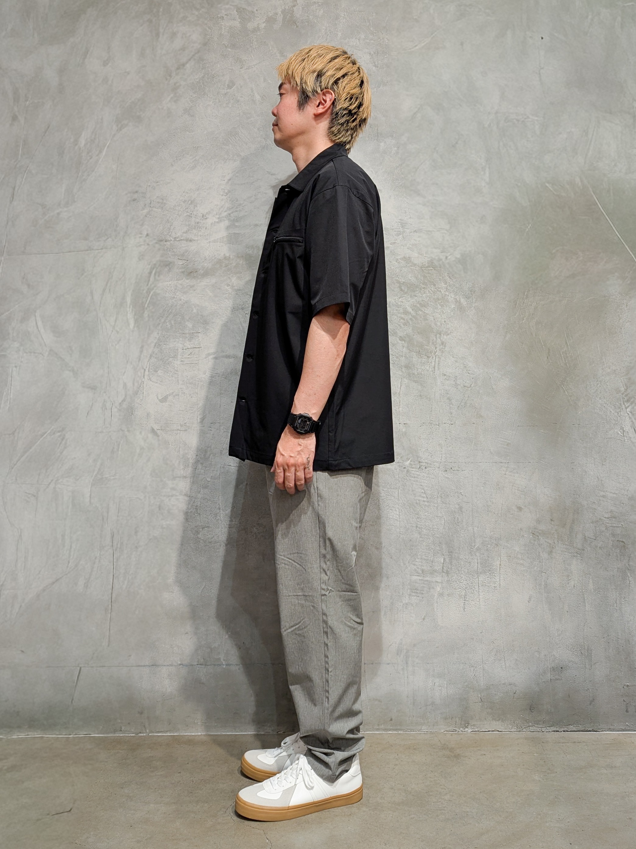 daiさんの「THE SHOP TK｜【吸水速乾／接触冷感／防シワ／マシンウォッシャブル】ハイドロクール 半袖シャツ」を使ったコーディネート