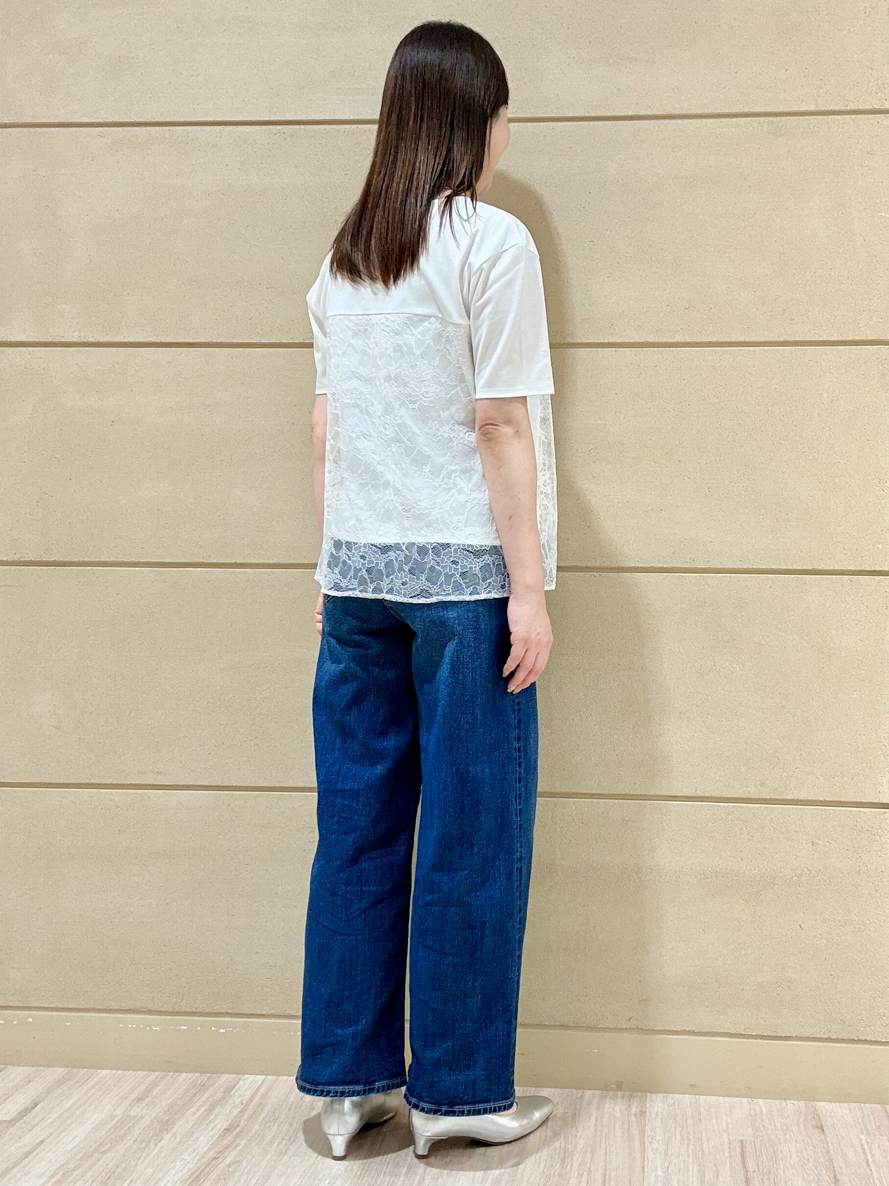 Marさんの「Reflect｜【UVカット／接触冷感／手洗い可】ラッセルレースプルオーバー」を使ったコーディネート