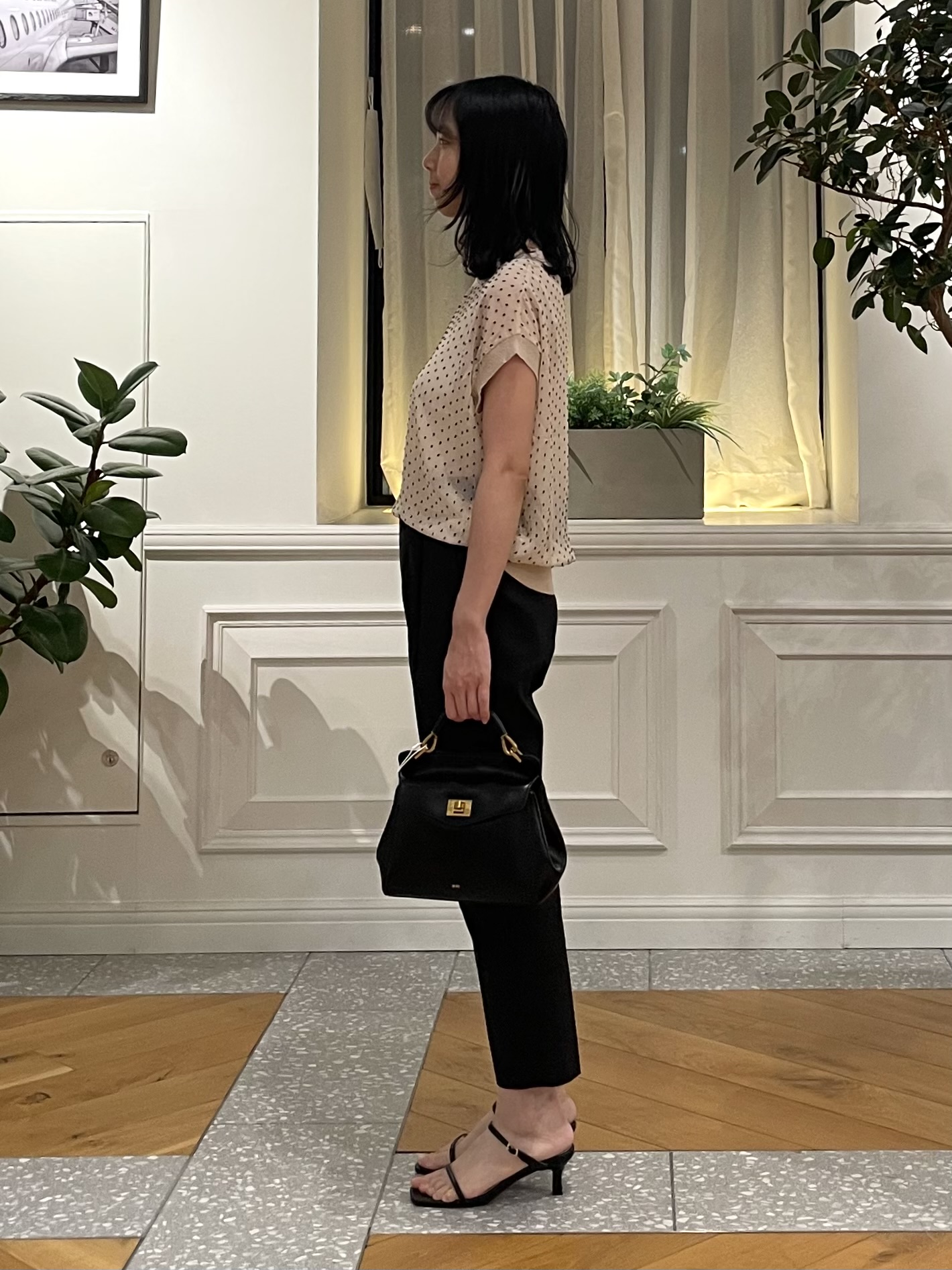 Lilyさんの「DRESSTERIOR｜【再入荷/ウォッシャブル】ドットジャカード プルオーバー」を使ったコーディネート