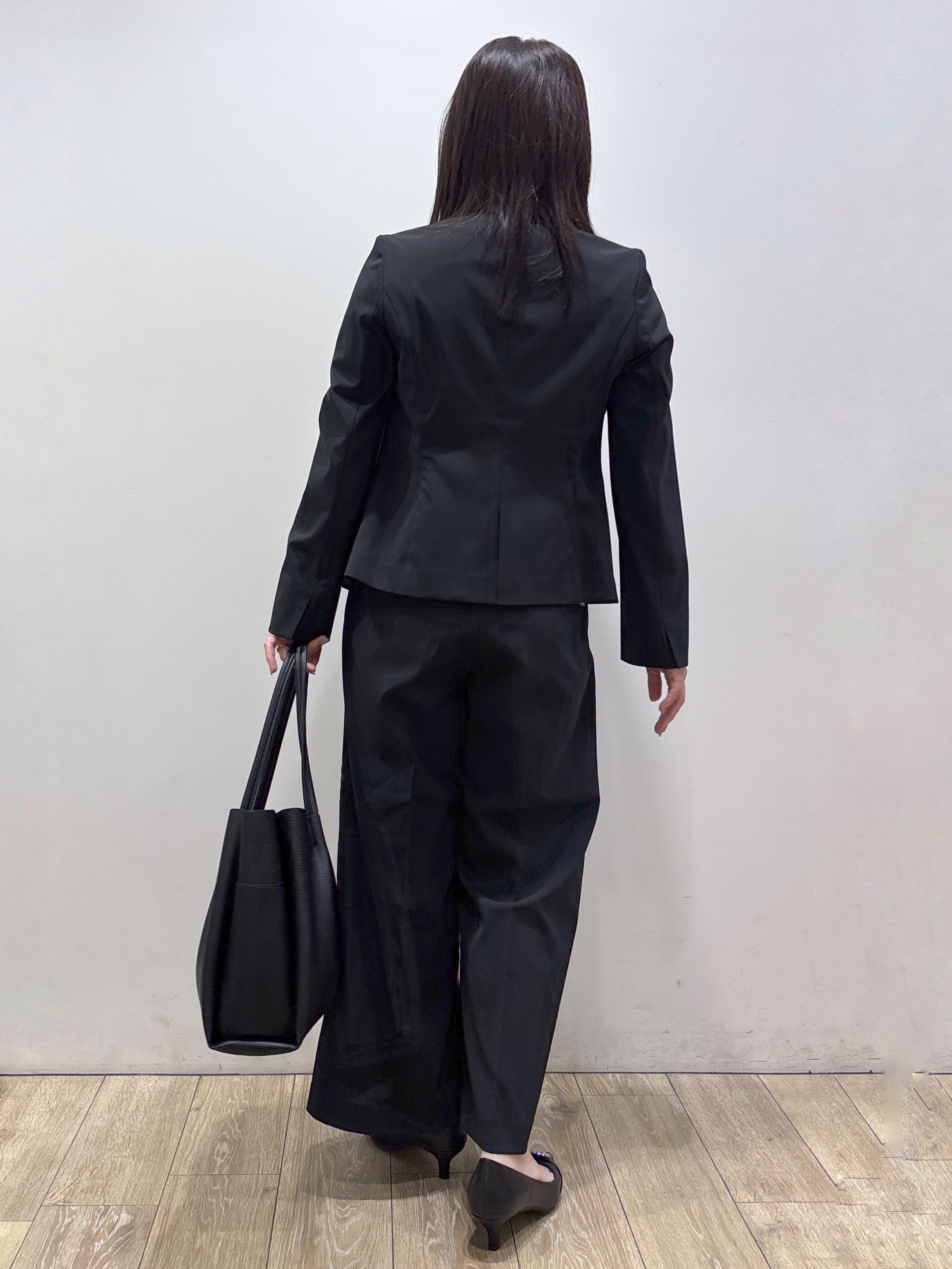 mameさんの「index｜【接触冷感／吸水速乾】セットアップ対応ストレッチテーラードジャケット《イージーアイロン／洗濯機OK／」を使ったコーディネート