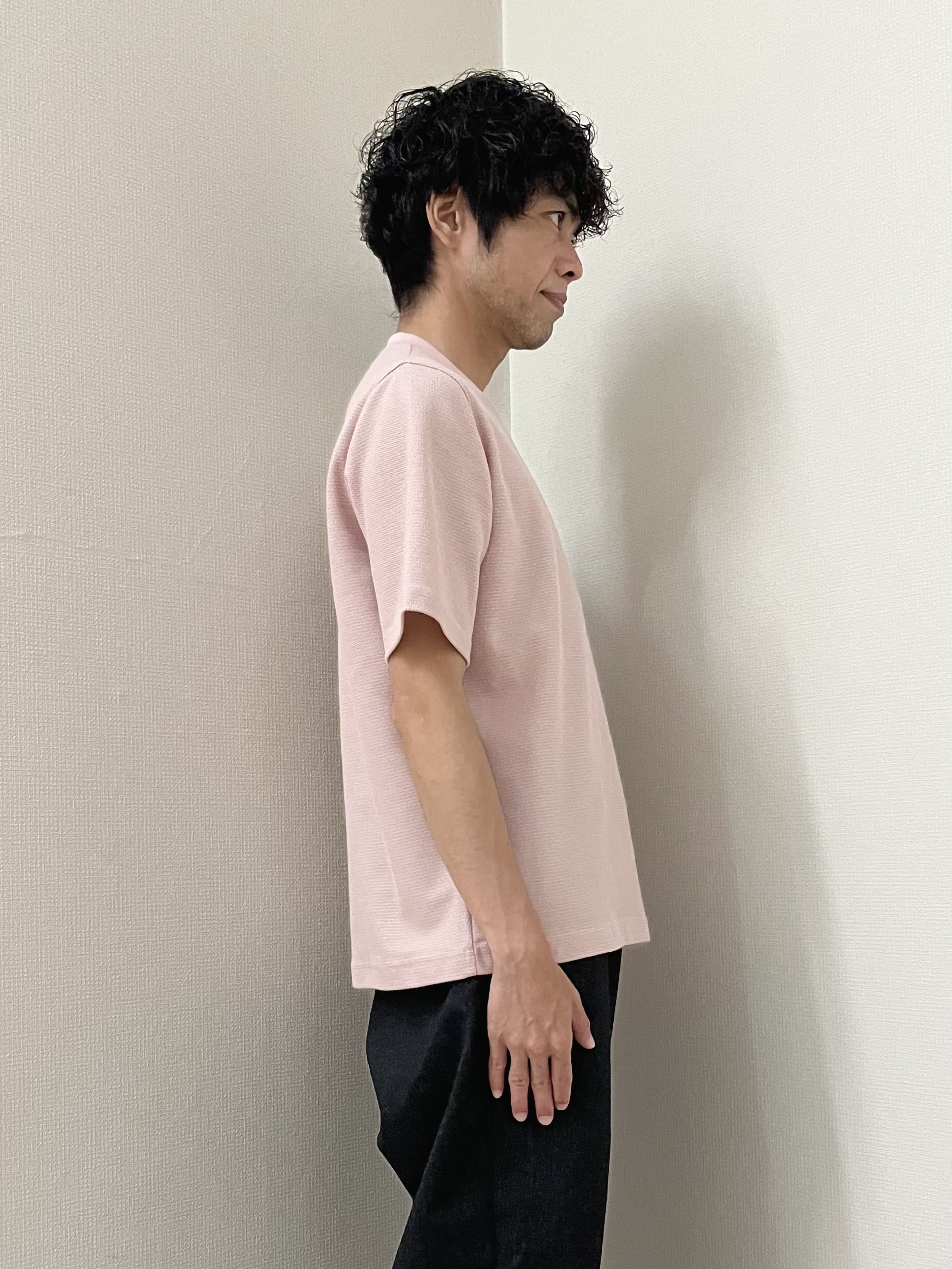 URAさんの「TAKEO KIKUCHI｜【抗菌防臭】ステイフレッシュ Tシャツ」を使ったコーディネート
