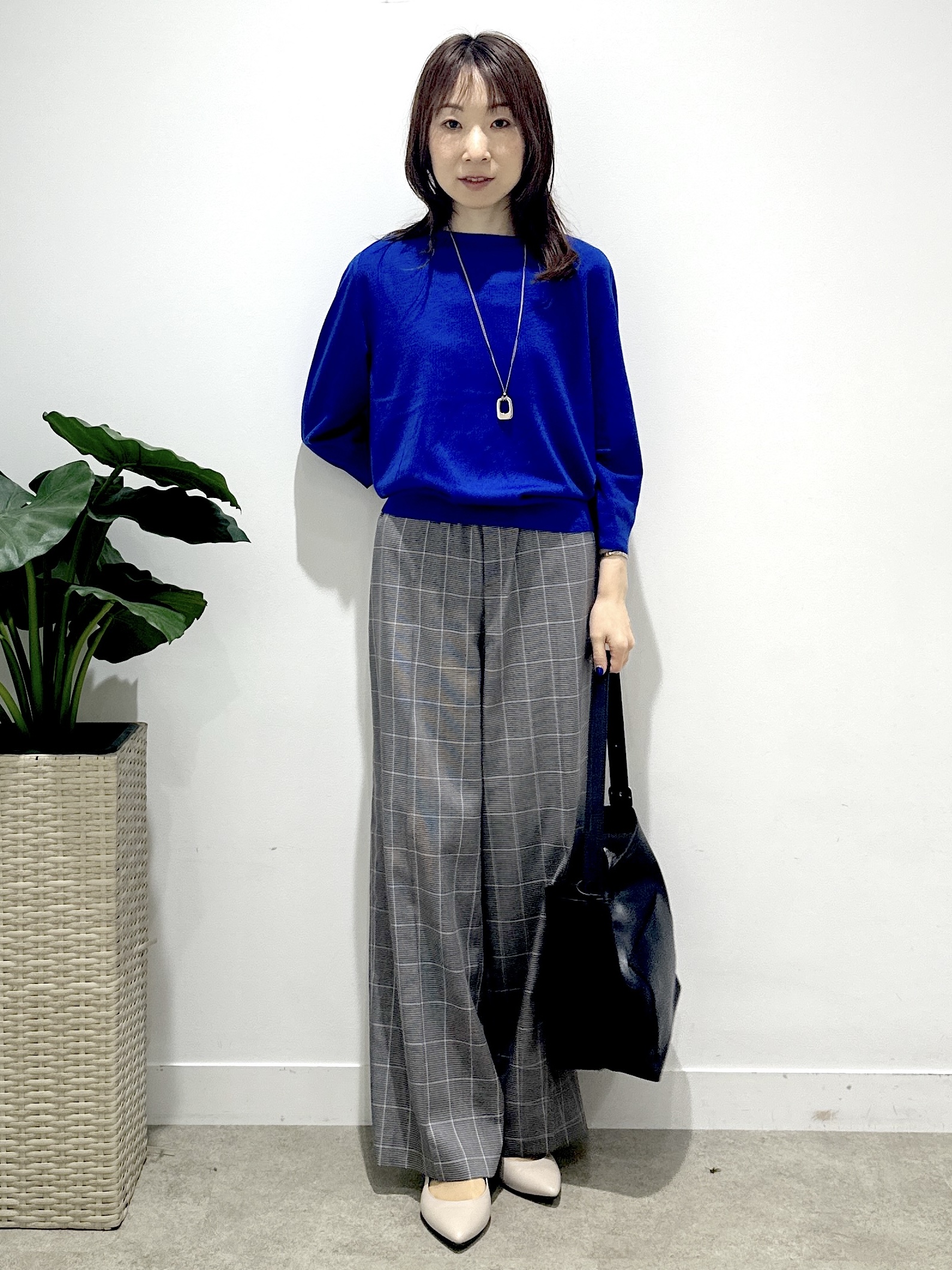Miwaさんの「UNTITLED｜スプリットレザーワンショルダー」を使ったコーディネート